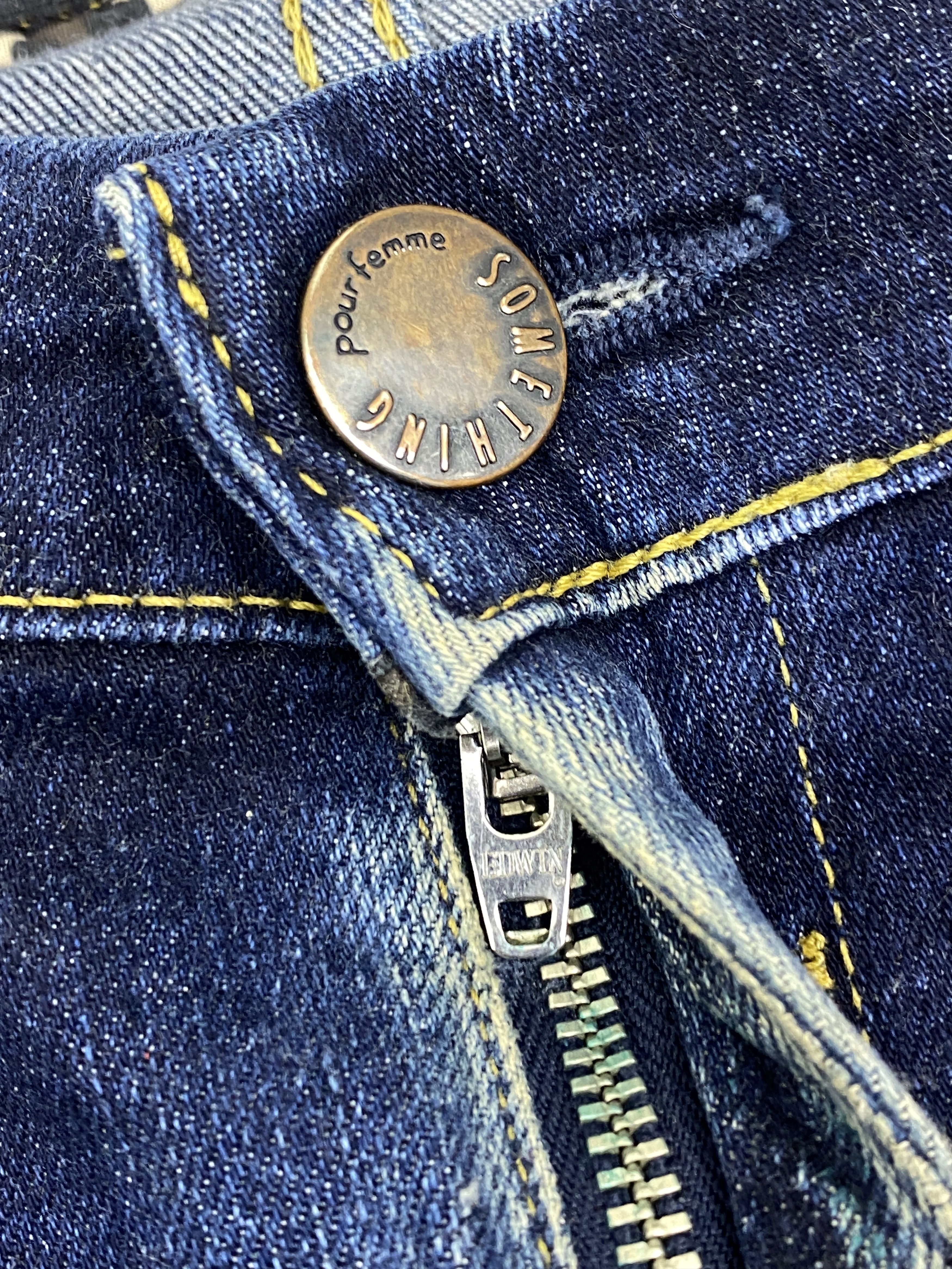 Edwin Vintage Edwin Faded Blue Flared Bootcut Jeans DP2847 Size US 29 - 7 Thumbnail