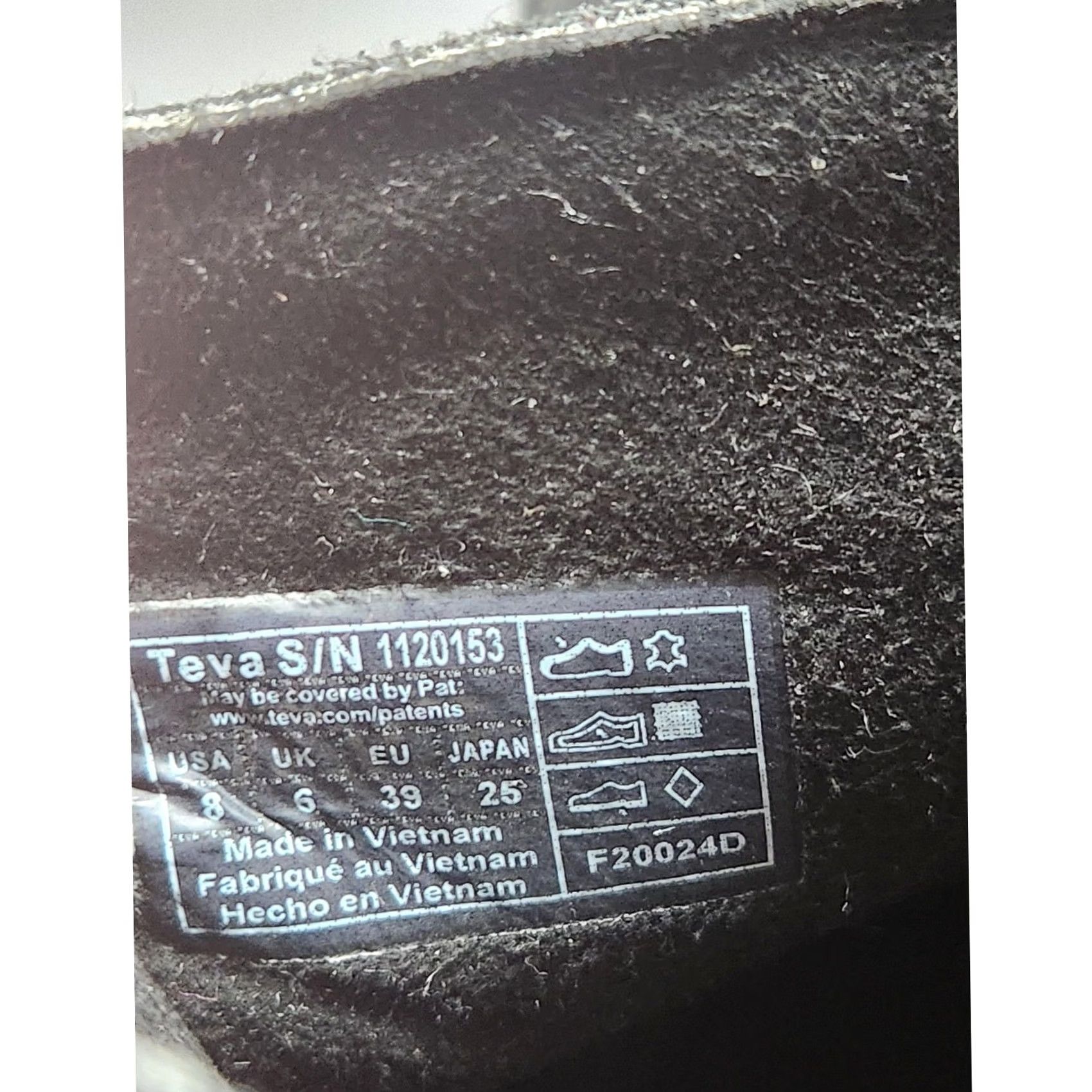 Teva Teva Womens Leather Ankle Bootie Black Size US 8 Zip Block Heel Casual Everyday Boots 8.0/US 8 Size US 9 / IT 39 - 5 Thumbnail