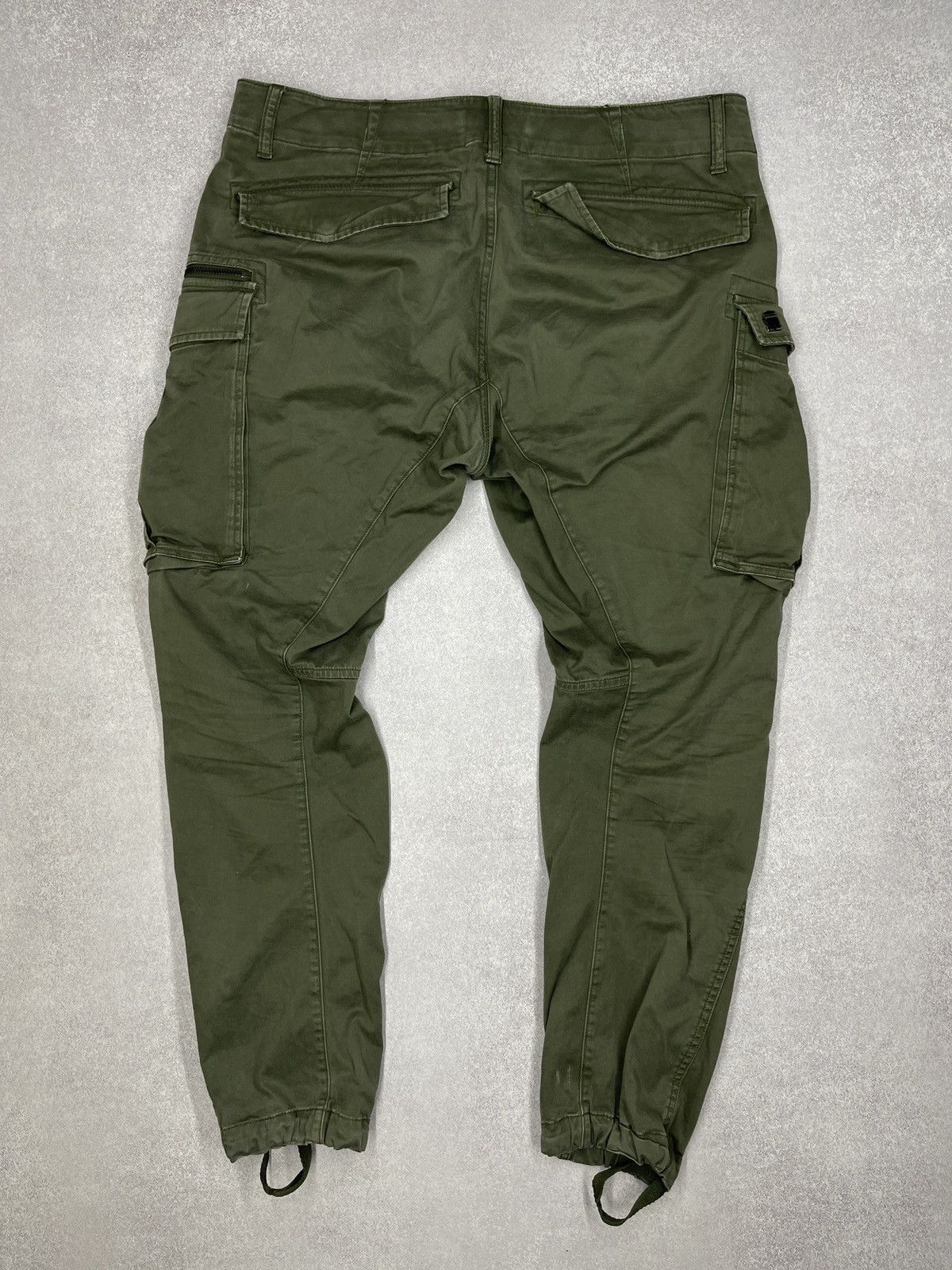 G-Star Mens G Star Raw Rovic Zip 3D Cargo Pants Multipocket Y2K Size US 35 - 8 Thumbnail
