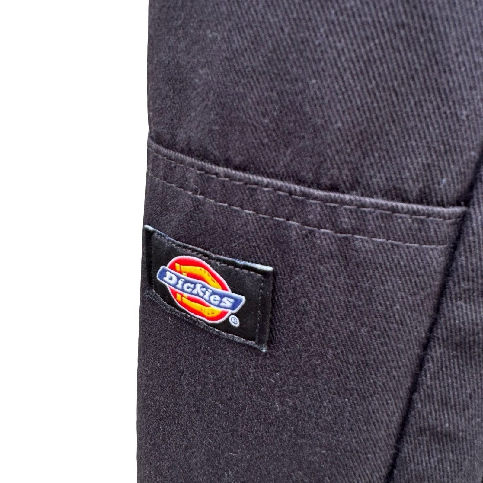 Dickies Dickies Mens Loose Fit Double Knee Work Pants Black Straight Size US 42 / EU 58 - 5 Thumbnail