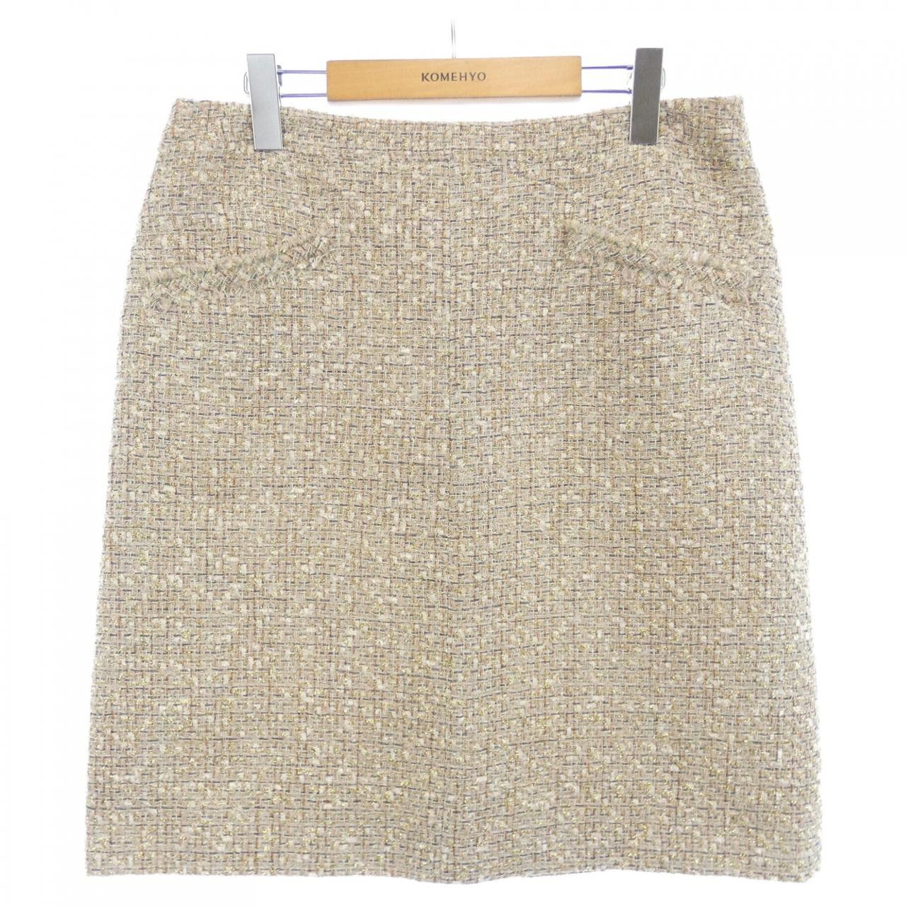 Chanel Chanel Chanel Skirt Skirt Textile Skirts P25517V15989 05P DUTY FREE for USA Size ONE SIZE - 1 Thumbnail