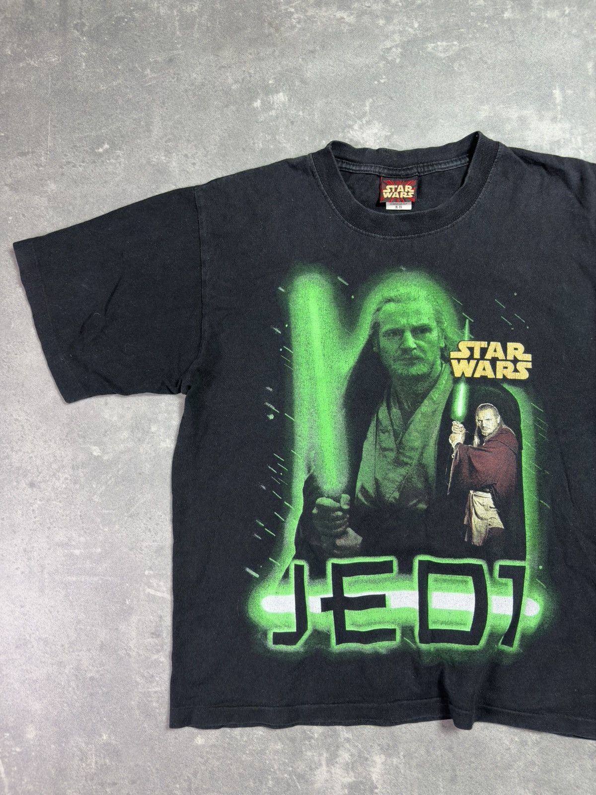 Star Wars 00s Star Wars Jedi vs Sith Faded Tee S M Rare Movie Size US S / EU 44-46 / 1 - 3 Thumbnail