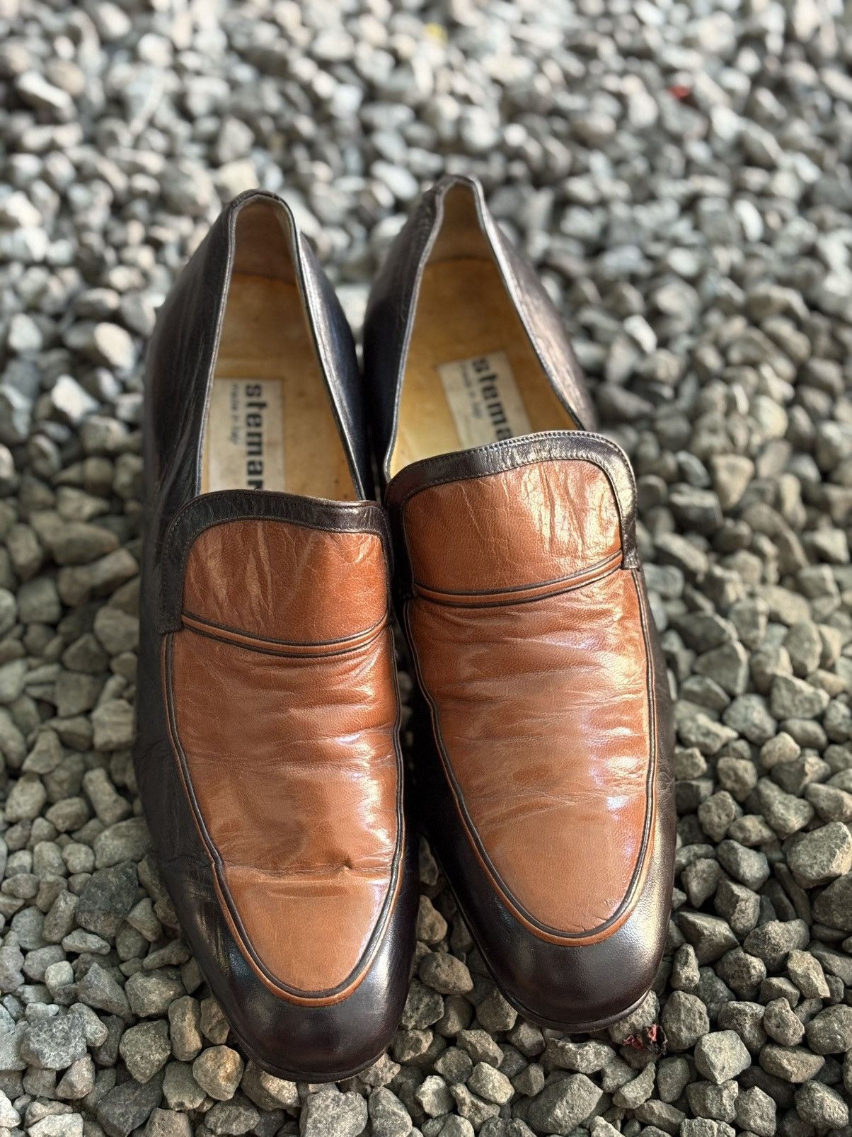 Other Vintage stemar Loafers Handmade In italy Size US 7.5 / EU 40-41 - 2 Thumbnail