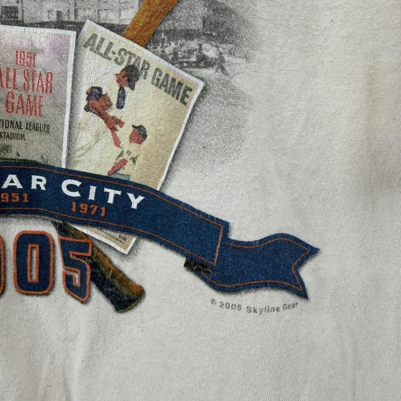 The Unbranded Brand Vintage 2005 Detroit All-Star City T-Shirt Baseball Tee XL Size US XL / EU 56 / 4 - 4 Thumbnail