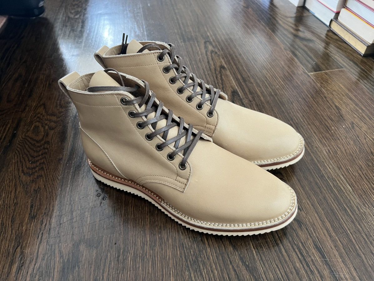 Viberg milkshake suede sidezip - 2050 last