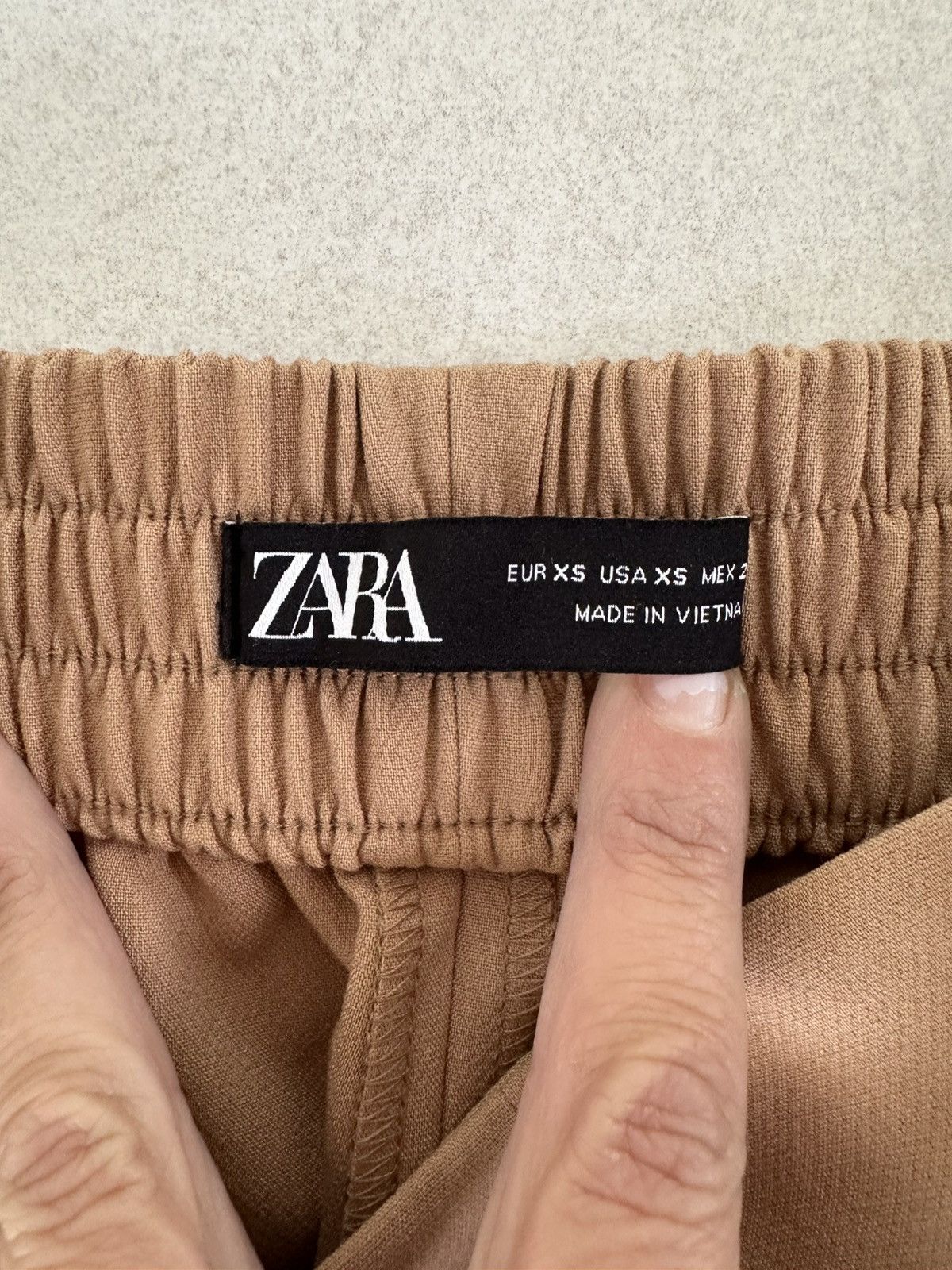 Zara ZARA BUTTONED STRAIGHT CUT TROUSERS SIZE XS Size 26" / US 2 / IT 38 - 5 Thumbnail