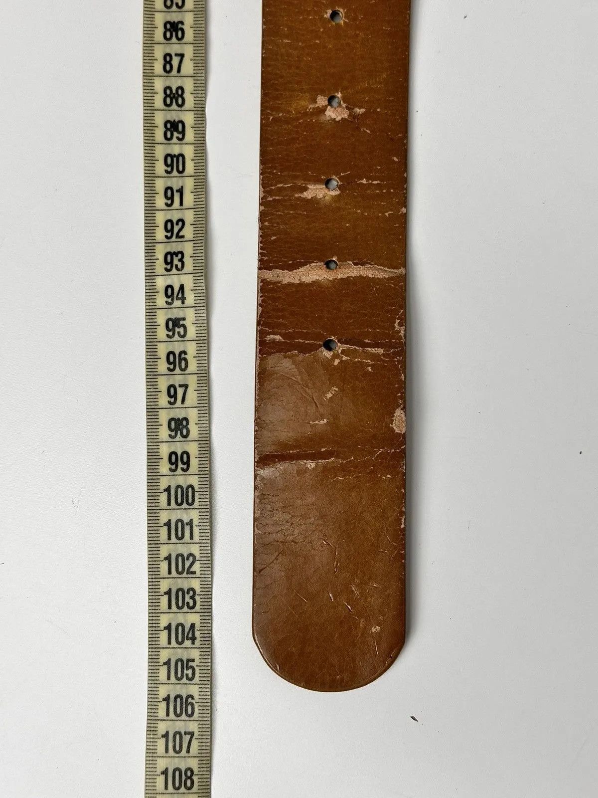 B.B. Simon Japanese Brand Vintage Y2K Rhinestones Hype Leather Belt Size ONE SIZE - 10 Thumbnail