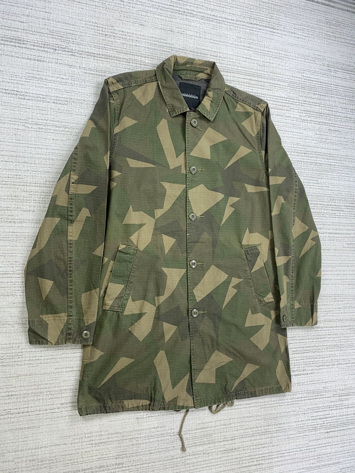 Japanese Brand × Vintage Vintage Rosebud Couples Worker Camo Army Field Style Jacket Size US M / EU 48-50 / 2 - 3 Thumbnail