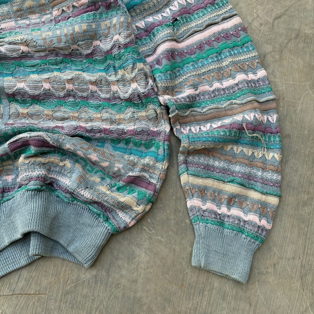 Coogi Crazy Vintage 90s Coogi 3D Knit Sweater Size US XL / EU 56 / 4 - 6 Thumbnail