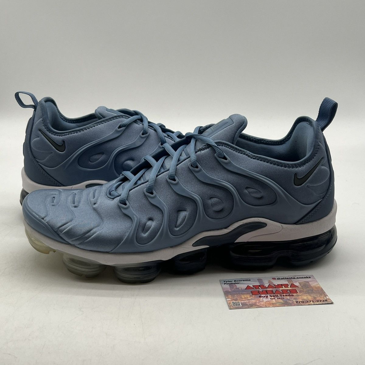 Nike Air VaporMax plus work blue Size US 12 / EU 45 - 1 Thumbnail