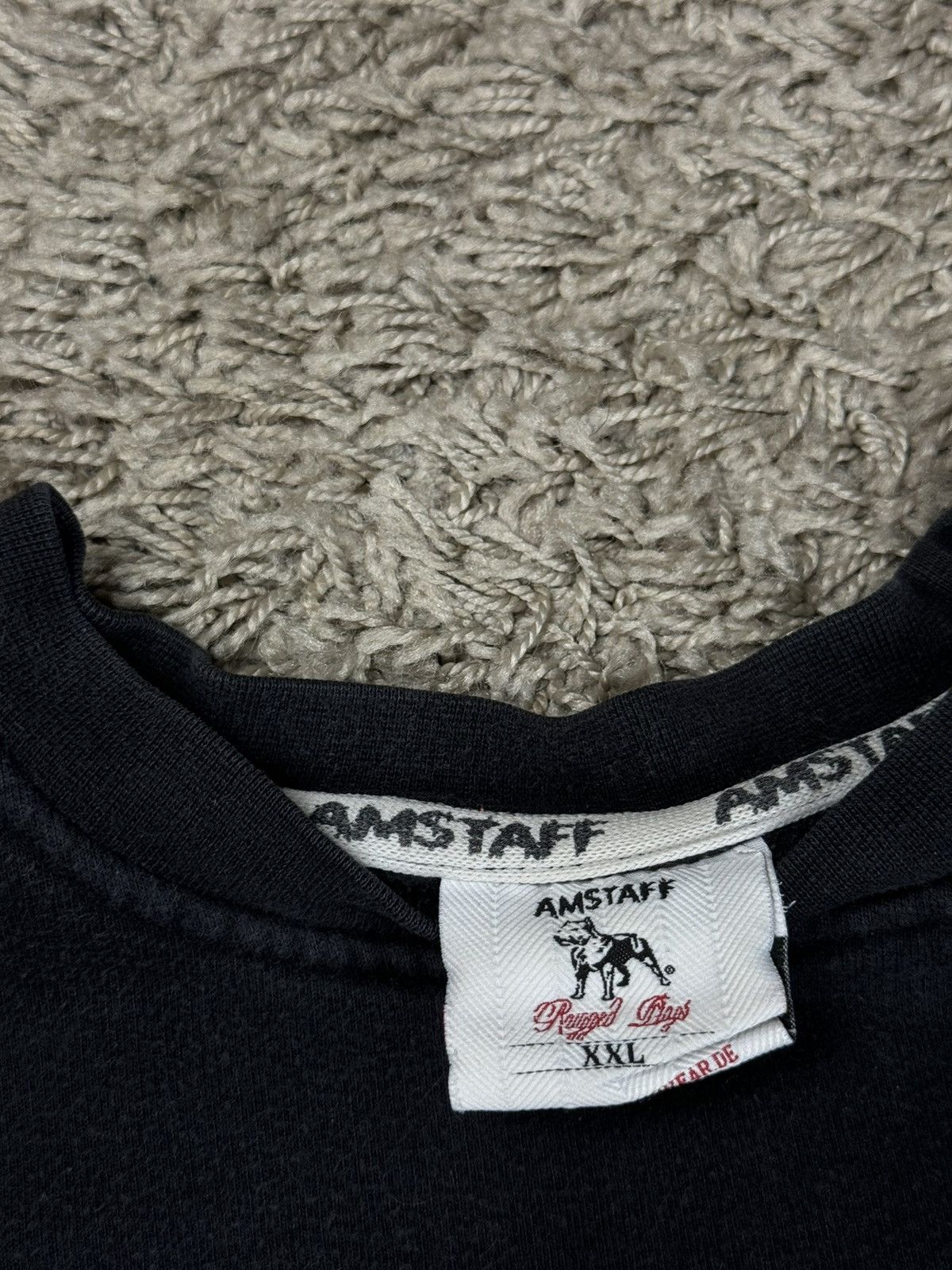 Vintage Vintage sweatshirt crewneck Amstaff original item Size US XL / EU 56 / 4 - 3 Thumbnail