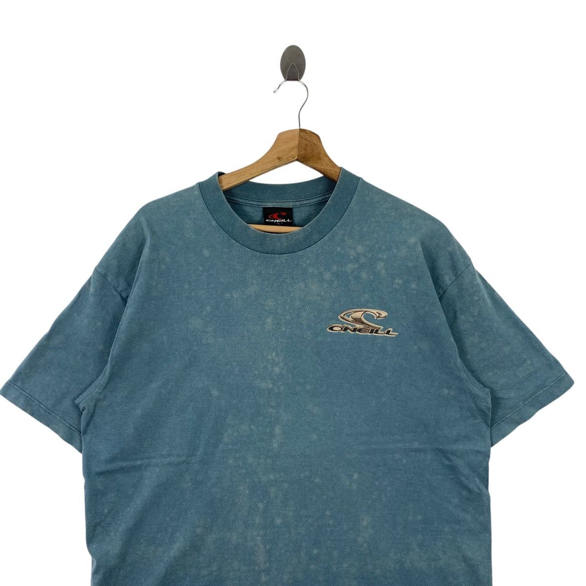 O'Neill × Vintage Vintage 90s ONEILL Surfing Tee Shirt Size US L / EU 52-54 / 3 - 5 Thumbnail