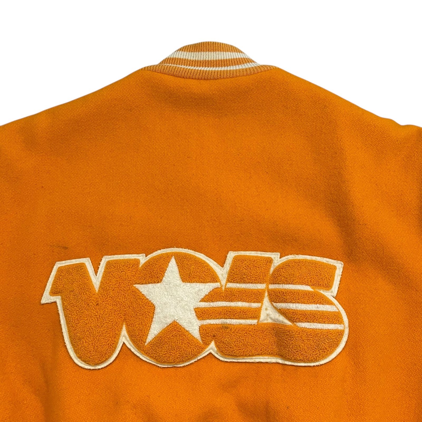NCAA RARE VTG 90s TENNESSEE VOLUNTEERS VOLS DELONG VARSITY JACKET Size US L / EU 52-54 / 3 - 3 Thumbnail