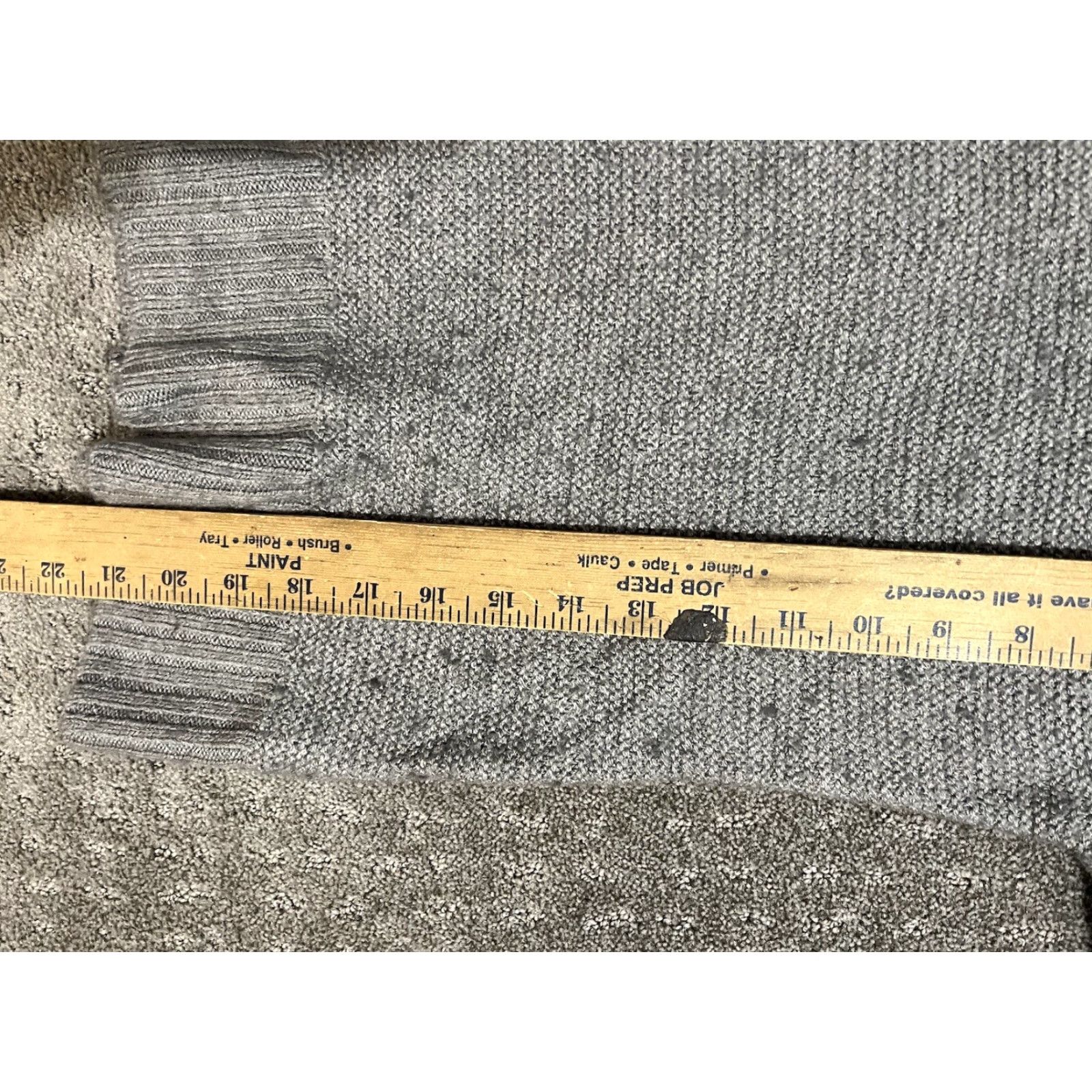 Banana Republic VINTAGE Banana Republic Gray Wool Blend Turtleneck Sweater Women Medium Italian Size M / US 6-8 / IT 42-44 - 5 Thumbnail
