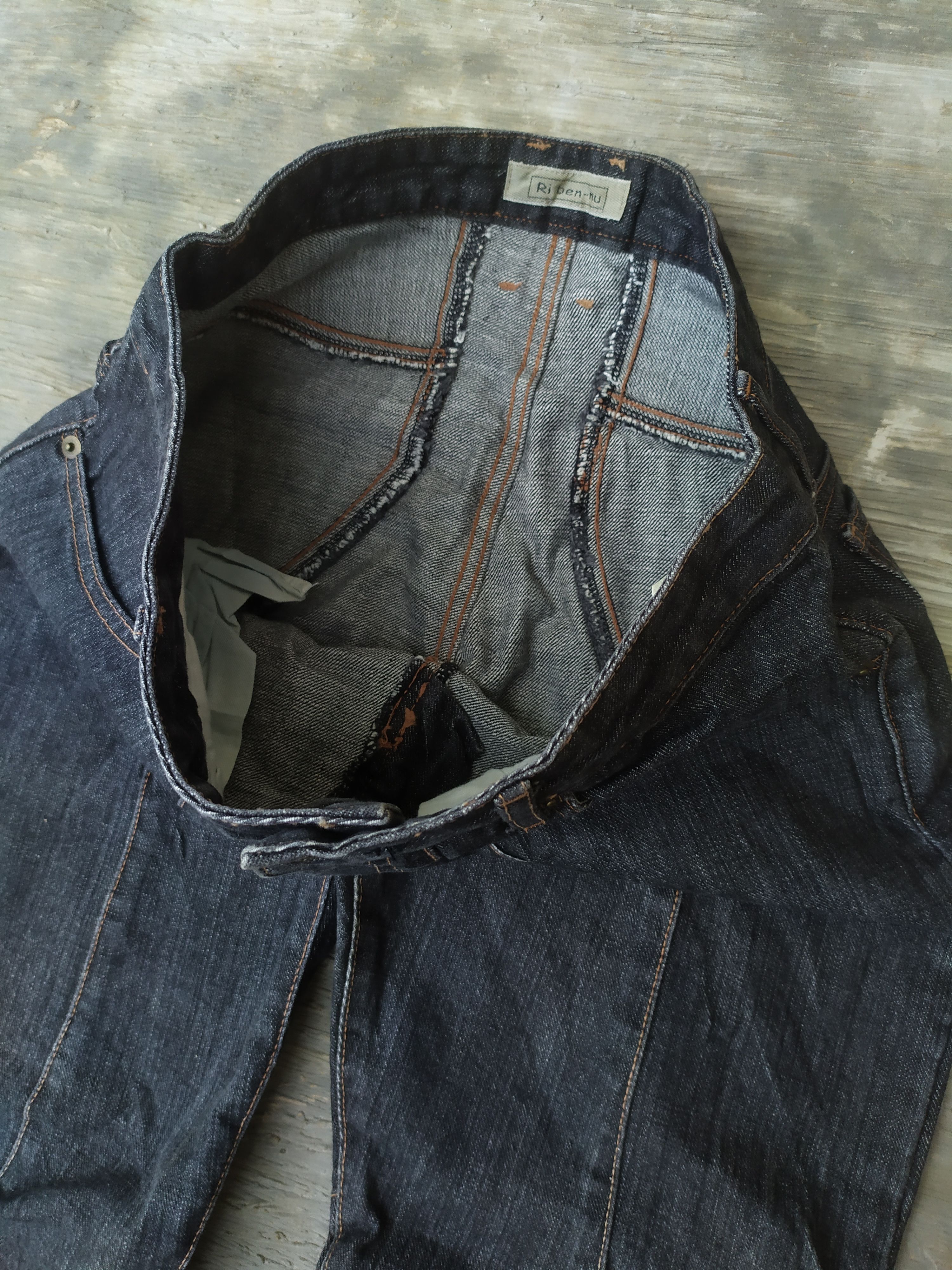 Hysteric Glamour × Japanese Brand Ri Ben-Nu Cowboy Denim Size US 32 / EU 48 - 12 Thumbnail