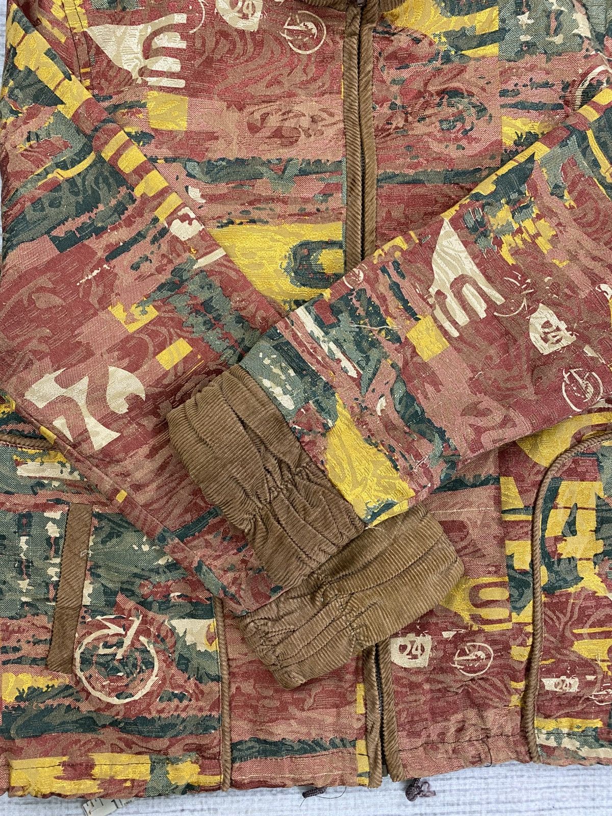 Japanese Brand Vintage QICAIBING Japan Art Kapital Style Full Print Jacket Size US M / EU 48-50 / 2 - 7 Thumbnail