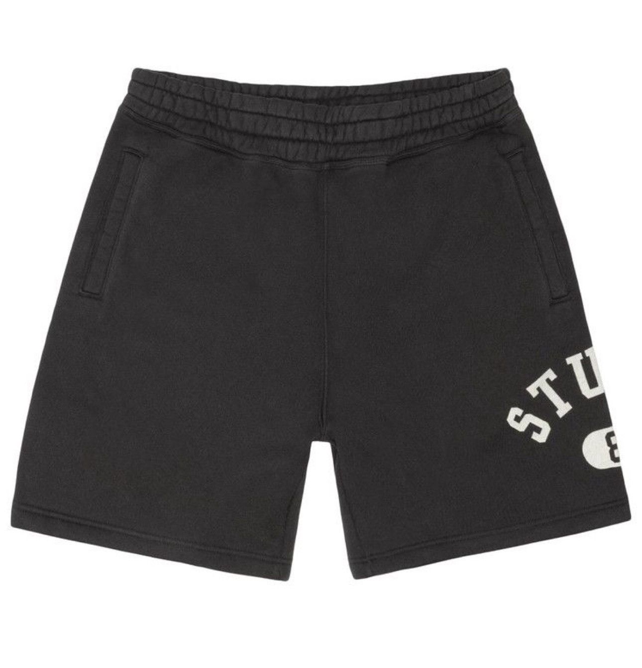 Stussy Stussy Varsity Fleece Short 'Washed Black' Size US 32 / EU 48 - 6 Thumbnail