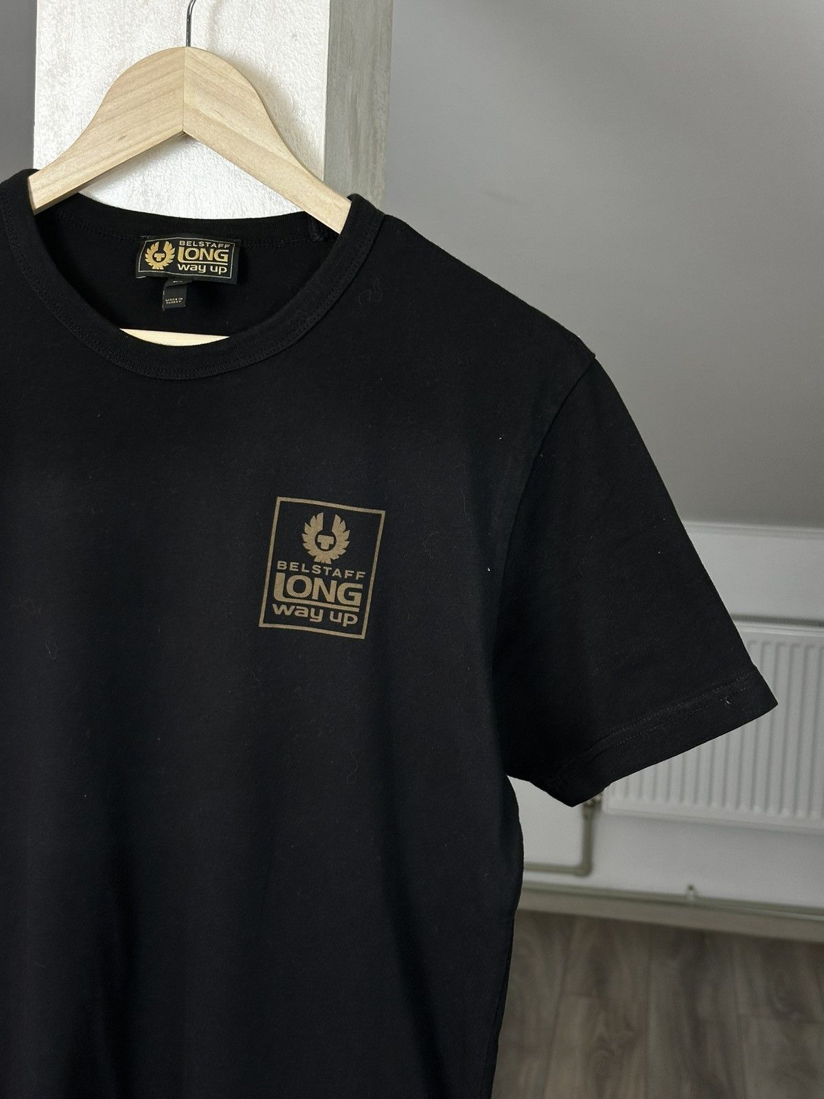 Belstaff Belstaff Graphic Print Logo Black Tee T-shirt Size US M / EU 48-50 / 2 - 3 Thumbnail