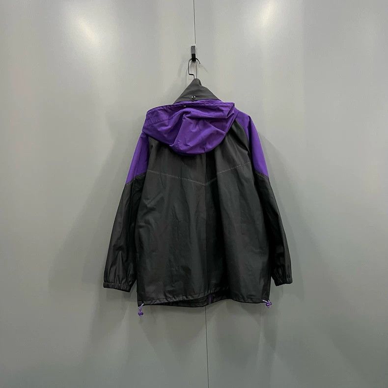 Givenchy Givenchy Black and Purple Assembled Zipper Jacket Size US M / EU 48-50 / 2 - 2 Thumbnail