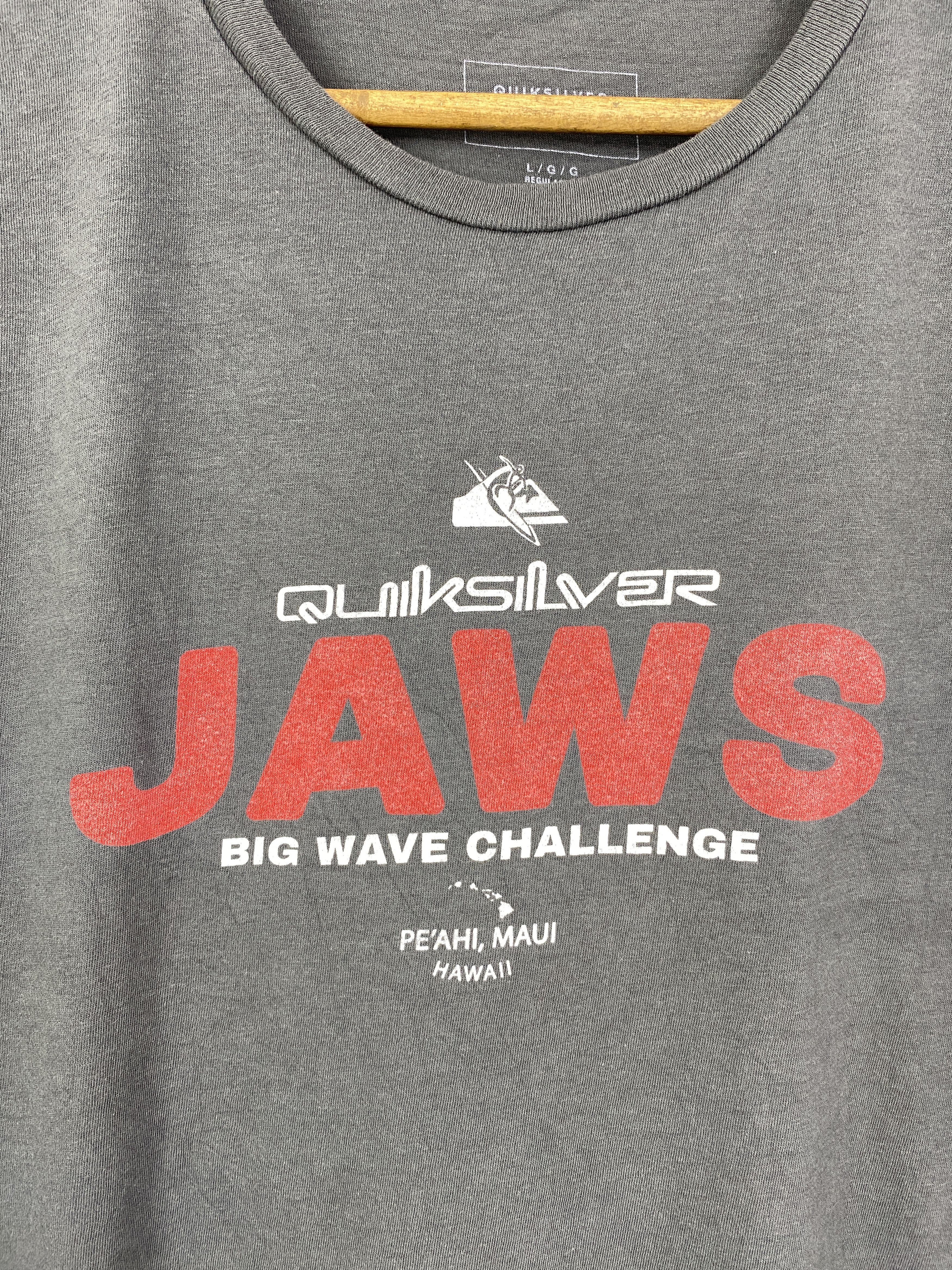 Quiksilver Vintage Quiksilver Jaws Big Wave Challenge Tee TA0732 Size US L / EU 52-54 / 3 - 7 Thumbnail