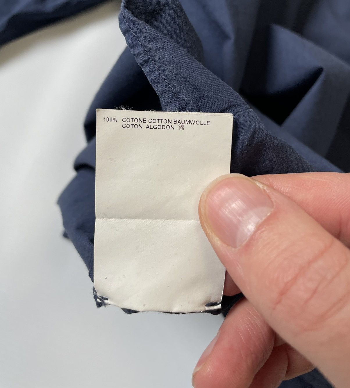 Maison Margiela A/W 09 Trompe L’Oeil ‘Rain Effect’ Print Shirt Size US L / EU 52-54 / 3 - 11 Thumbnail