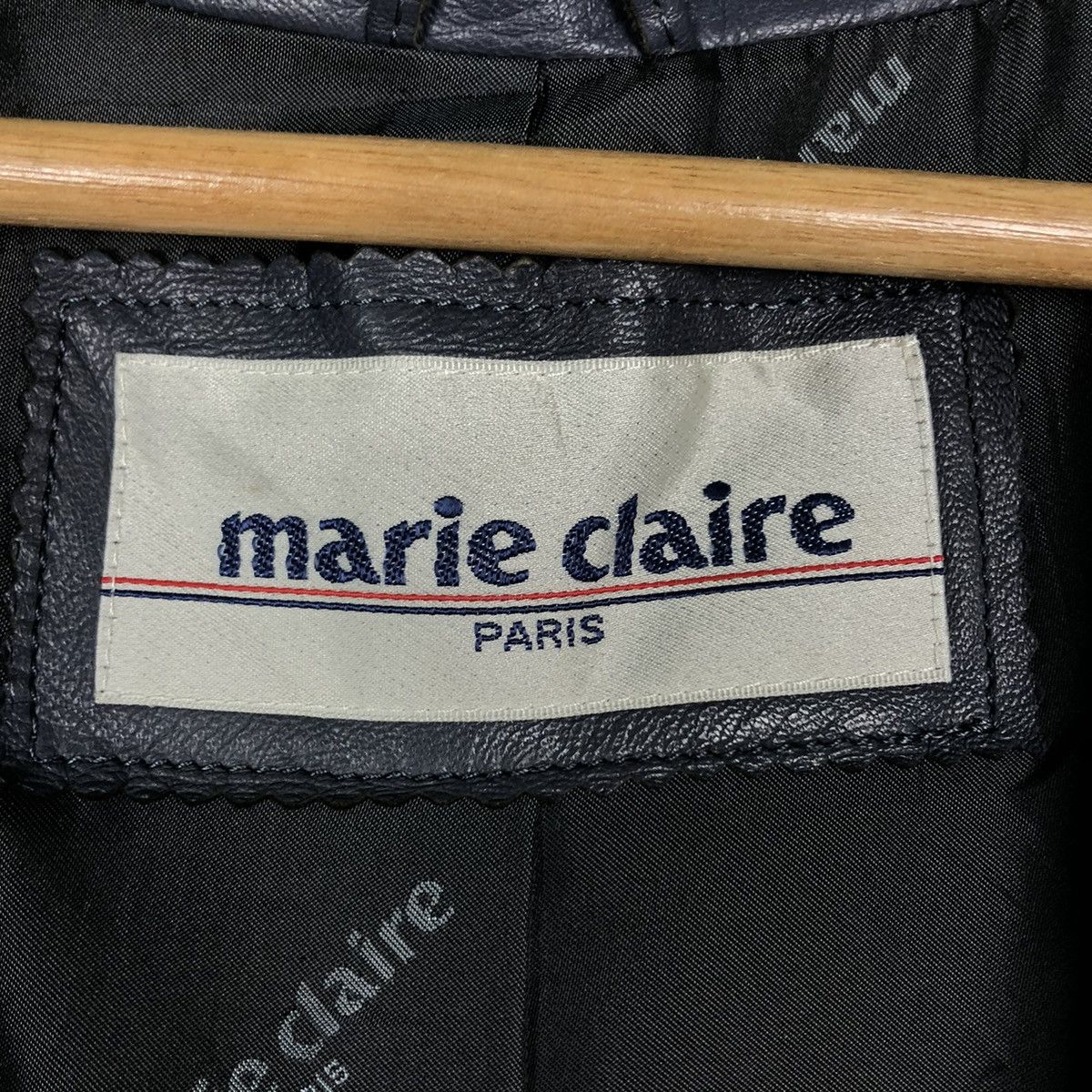 Japanese Brand 🔥VINTAGE LEATHER JACKET MARIE CLAIRE ISSEY MIYAKE Size US M / EU 48-50 / 2 - 17 Thumbnail