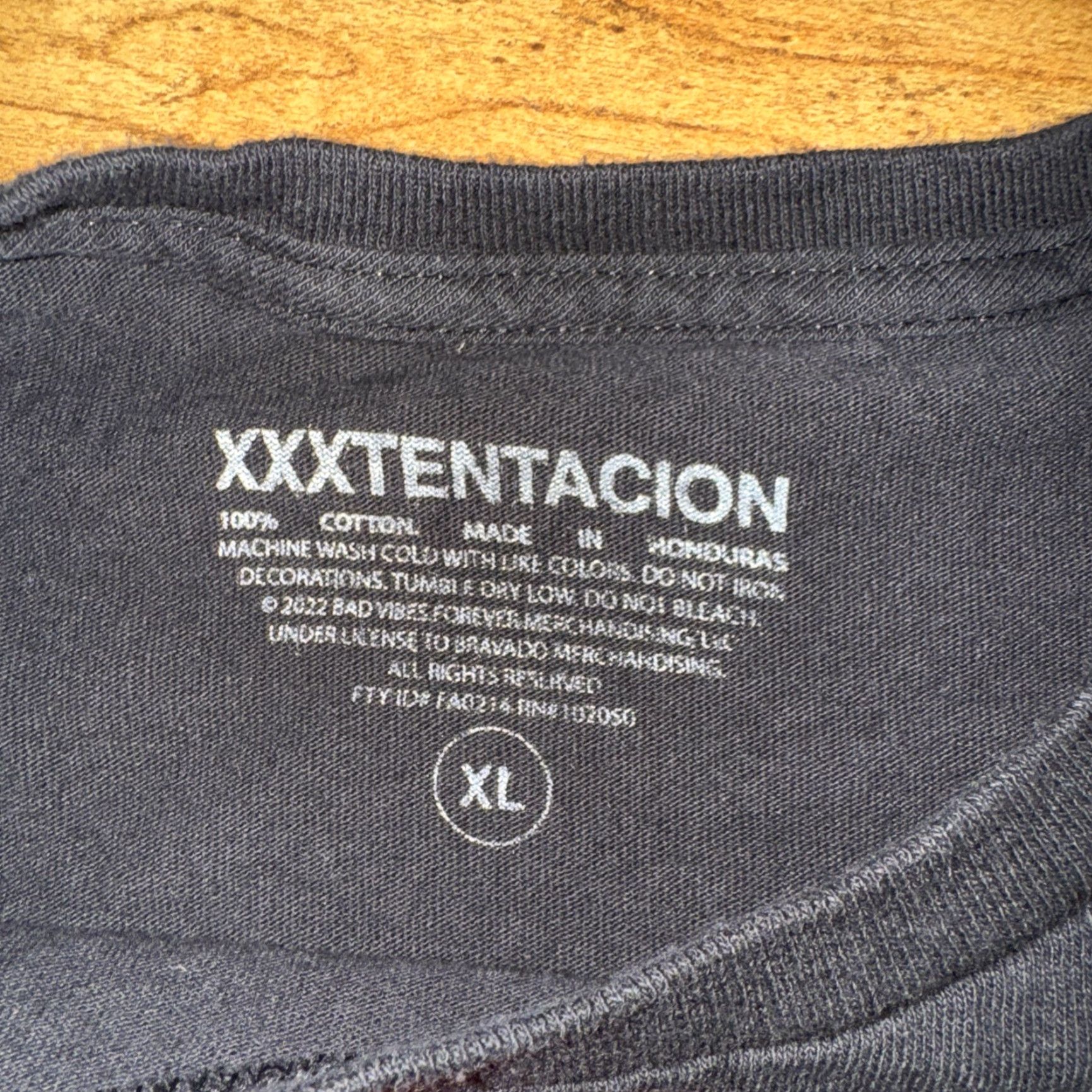Vintage Xxxtentacio T-Shirt Black XL Men 23x28 Shirt Regular Band Unbranded Rap Style Mens Size US XL / EU 56 / 4 - 3 Thumbnail