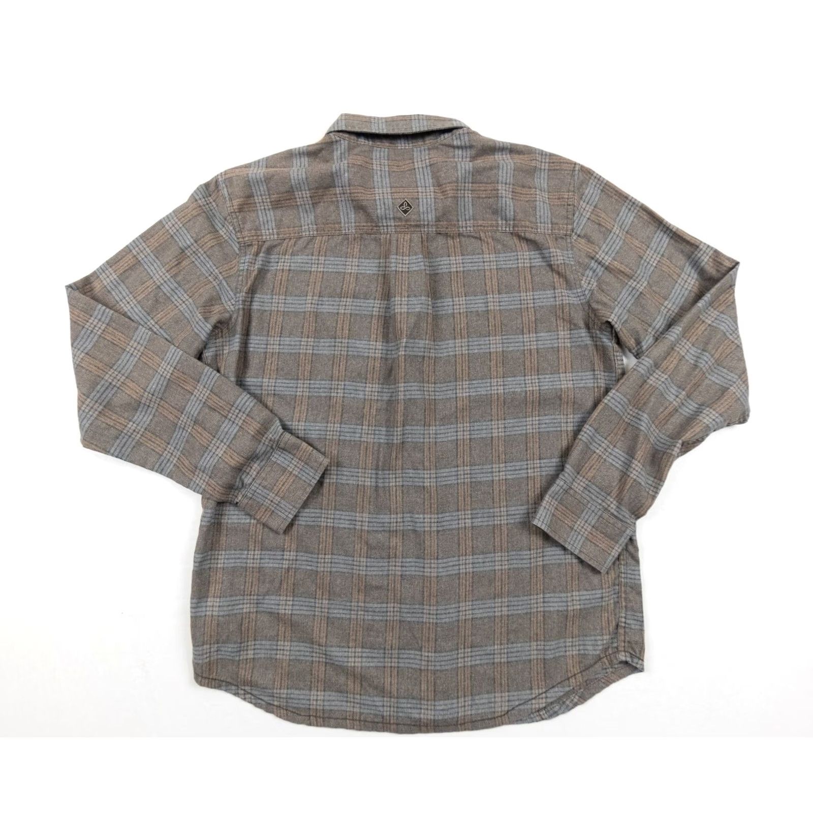 Prana prAna Shirt Mens Medium Brown Button Up Long Sleeve Plaid Collared Outdoors Size US M / EU 48-50 / 2 - 5 Thumbnail