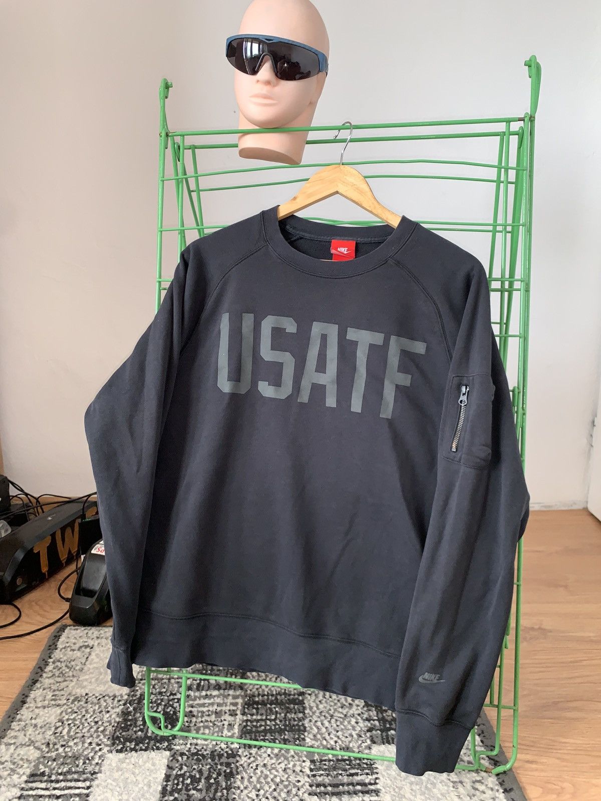 Kanye West × Nike kanye west nike usatf sweatshirt Size US L / EU 52-54 / 3 - 2 Thumbnail
