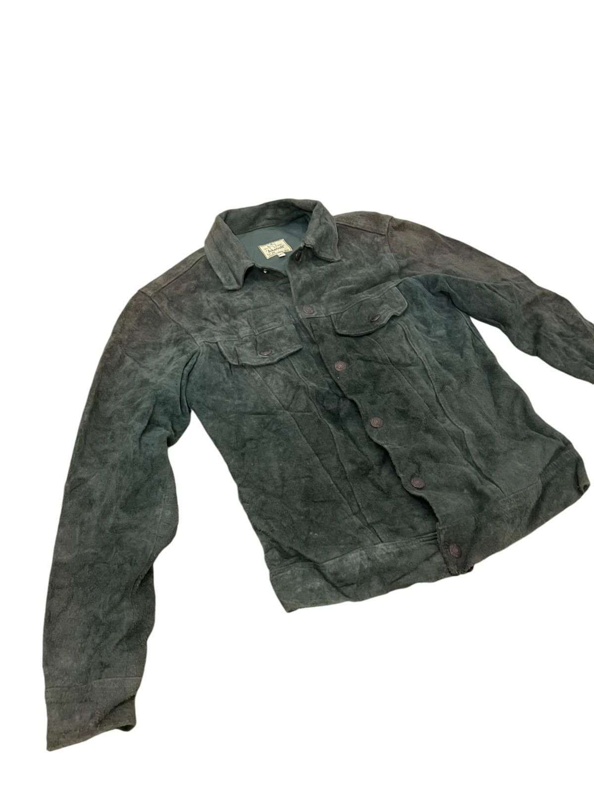 Johnbull Cowhide Suede Leather Johnbull Japan Faded Jacket 5🟩9 Size US S / EU 44-46 / 1 - 2 Thumbnail