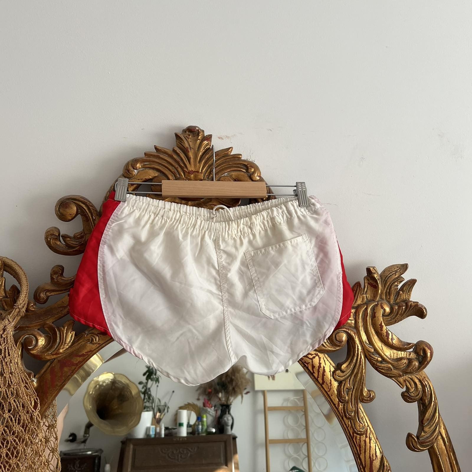 Puma PUMA SHORTS WEST GERMANY VINTAGE NYLON 80s SPRINTER RUNNING Size US 28 / EU 44 - 2 Thumbnail