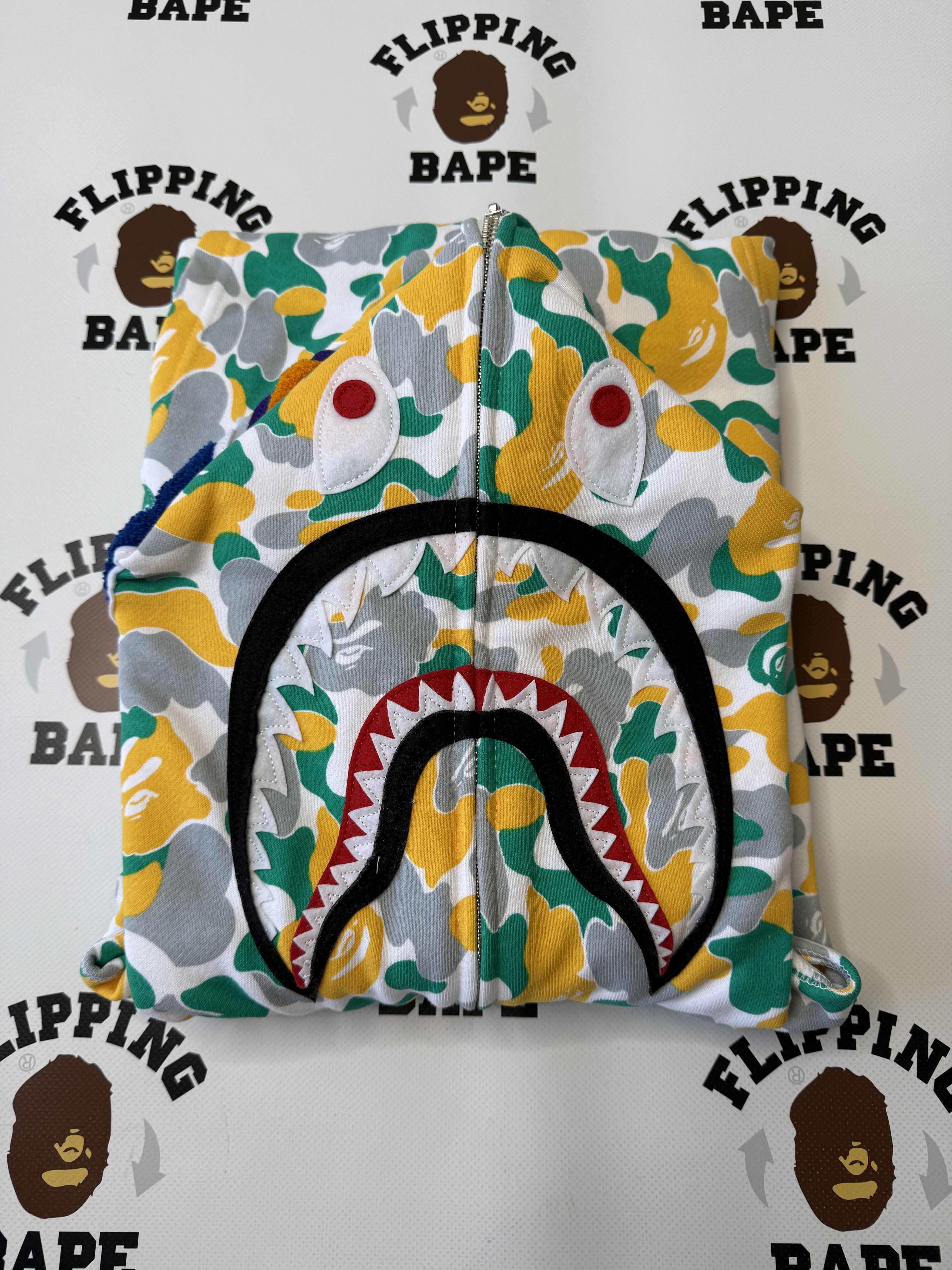 Bape BAPE WUXI SEPARATE SHARK FULL ZIP HOODIE Size US XL / EU 56 / 4 - 16 Thumbnail