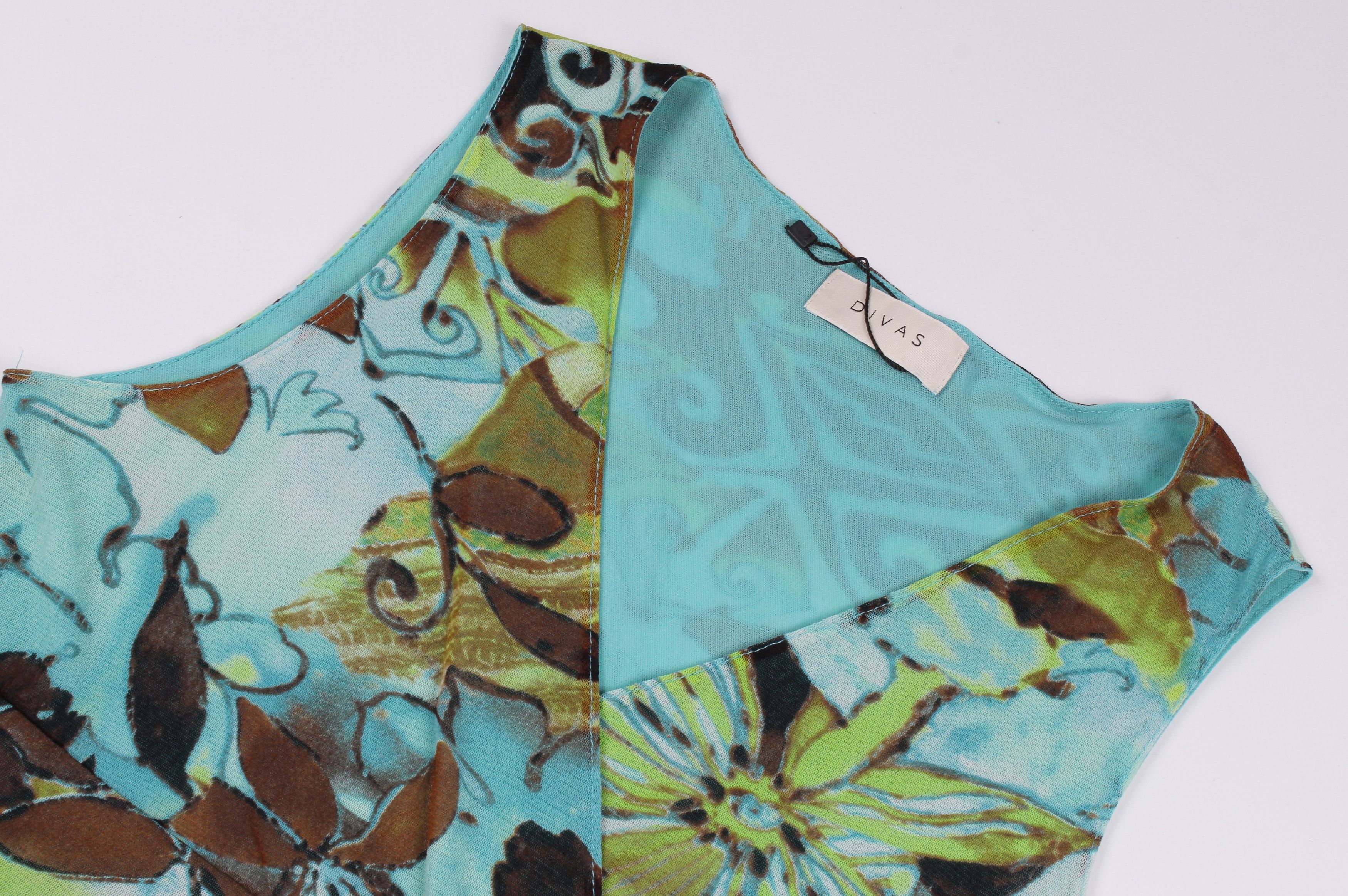 Vintage Vintage Y2K Divas Mesh Printed Top Size L / US 10 / IT 46 - 5 Thumbnail