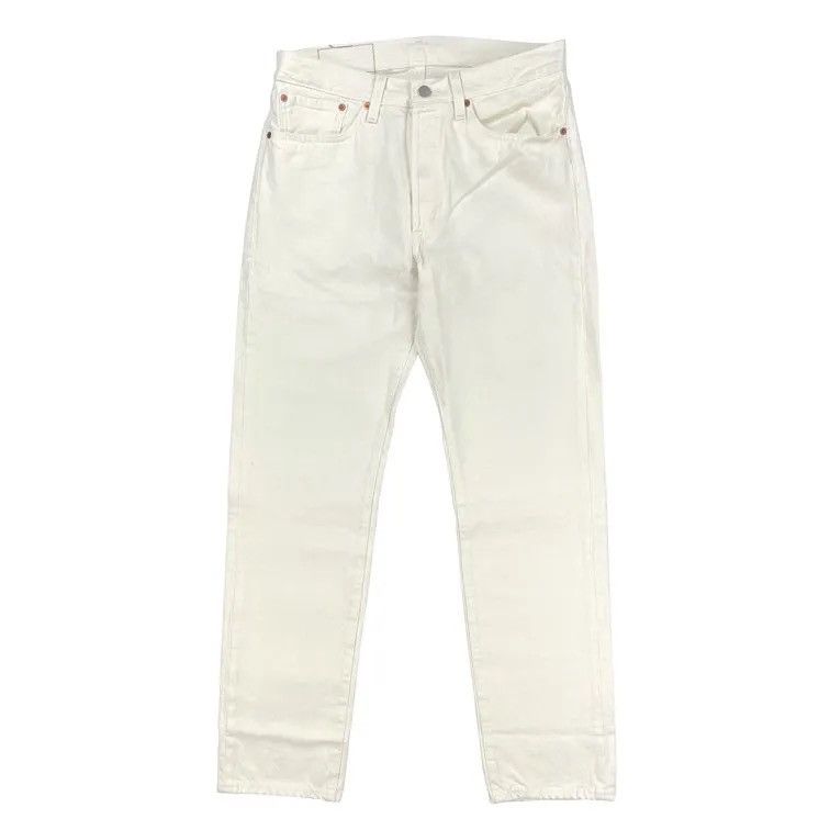 DENIM TEARS Denim Tears Peace In My Pocket White Denim Jeans Pants 32x32 Size US 32 / EU 48 - 2 Thumbnail