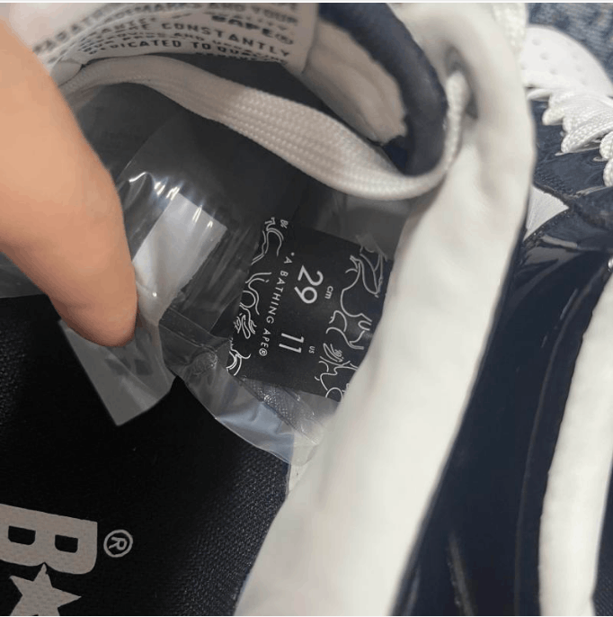 Bape Casual low cut sports shoes Size US 12 / EU 45 - 3 Thumbnail