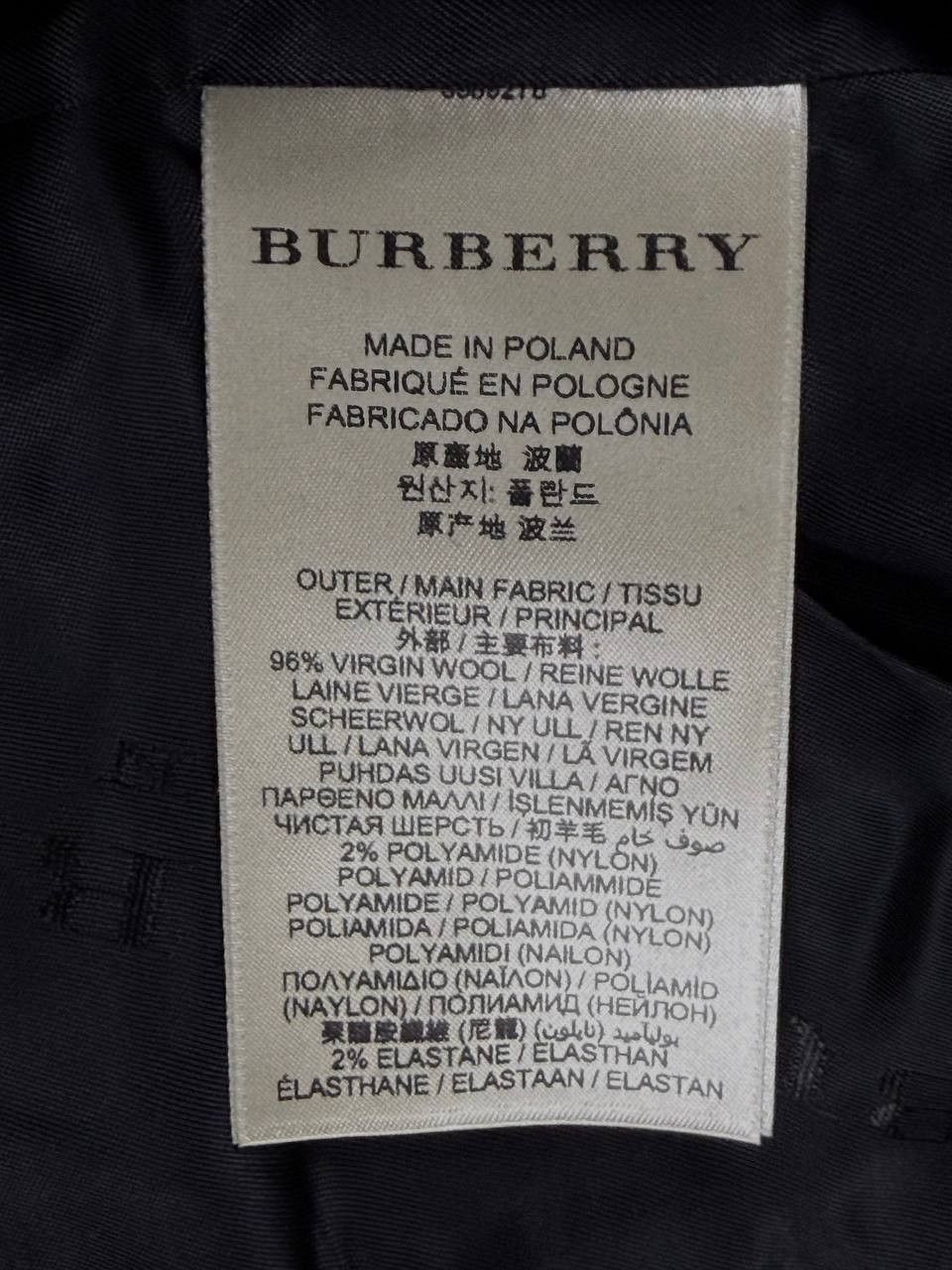 Burberry Burberry London Leopard Pony Hair Shawl Collar Wool Blazer Size L / US 10 / IT 46 - 11 Thumbnail