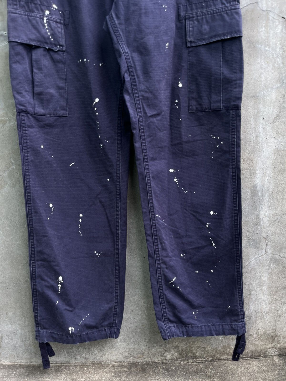 Stussy Paint Splattered Work Pants Size US 33 - 3 Thumbnail