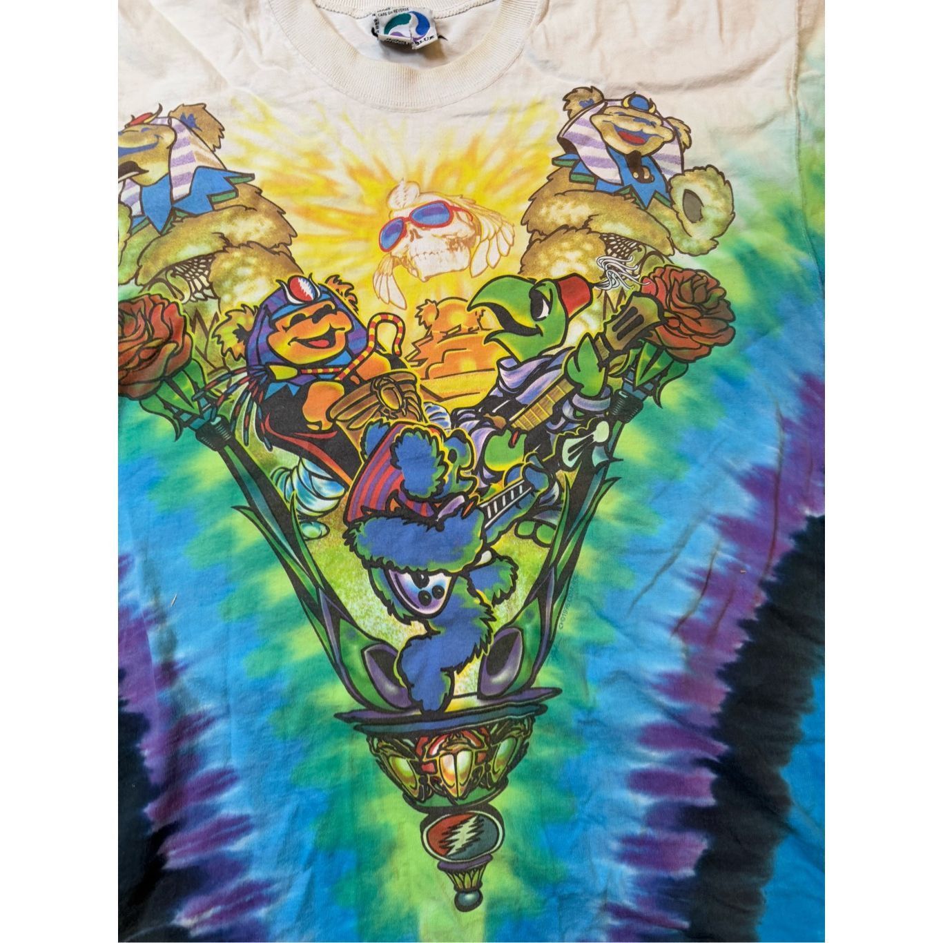 Liquid Blue Size XL - single Liquid Blue Grateful Dead Tie Dye Size XXL Size US XL / EU 56 / 4 - 3 Thumbnail
