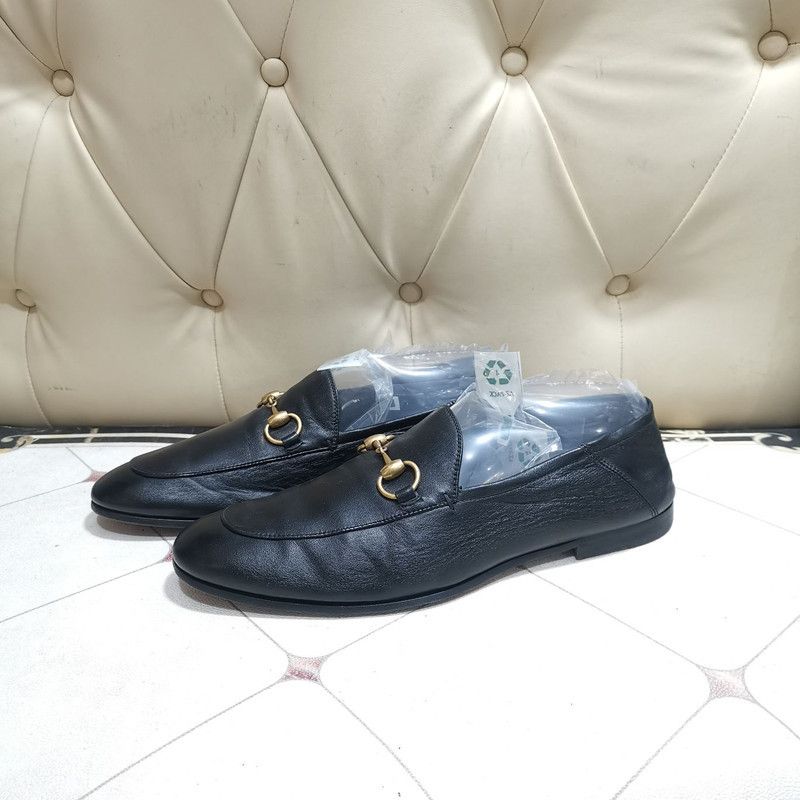 Gucci Gucci Horsebit Black Casual Loafers for Men 0079 Size US 8.5 / EU 41-42 - 1 Thumbnail
