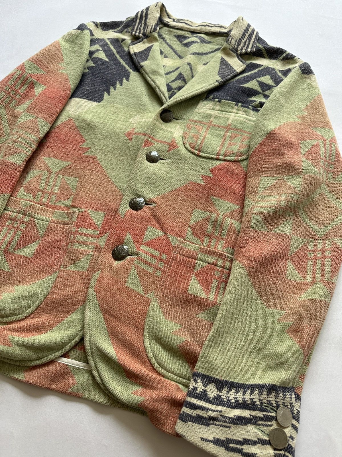 Visvim FW12 SPOT Hoppiland Jacket IT Navajo Blanket Size US L / EU 52-54 / 3 - 3 Thumbnail