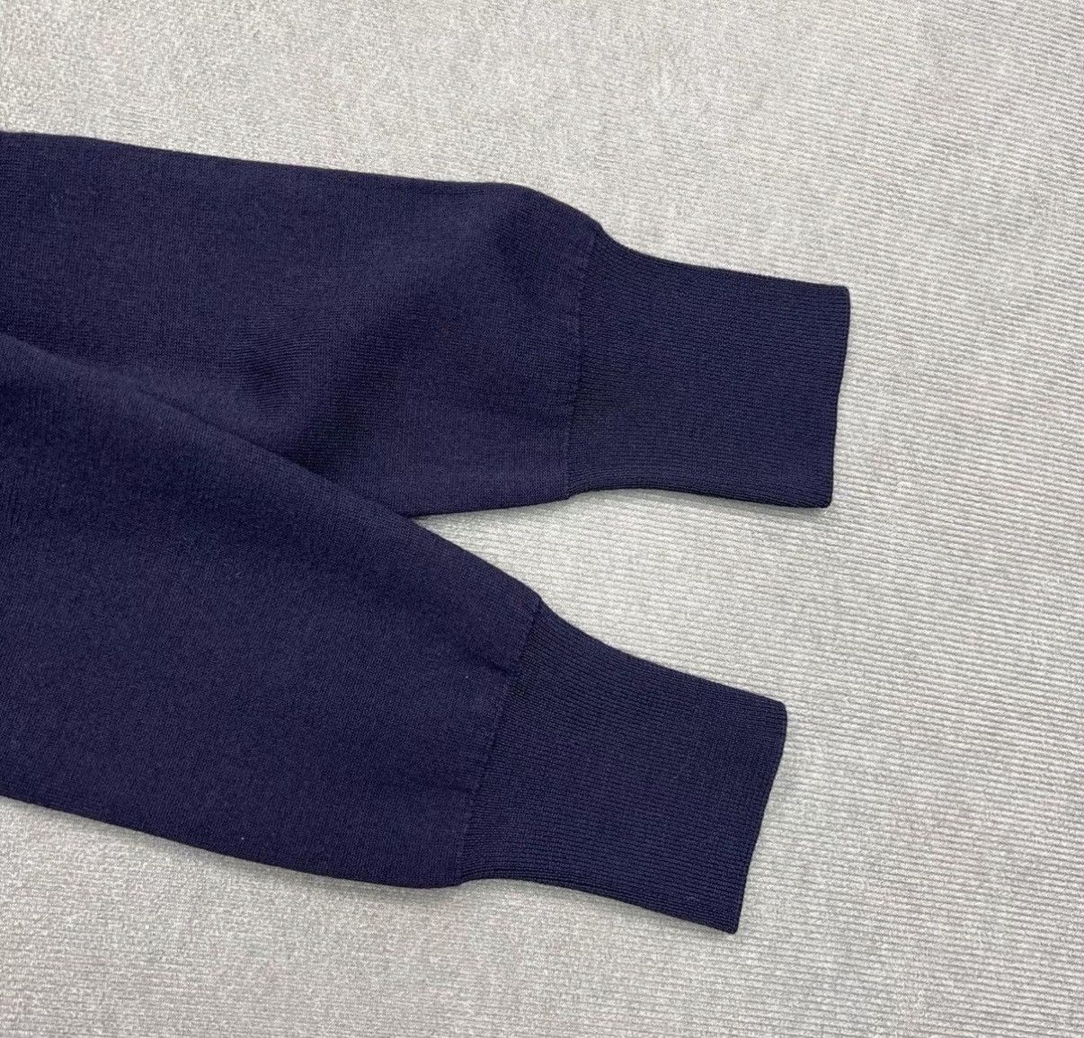 Marni Marni Navy Blue Color-Block Knit Cardigan Size US L / EU 52-54 / 3 - 4 Thumbnail