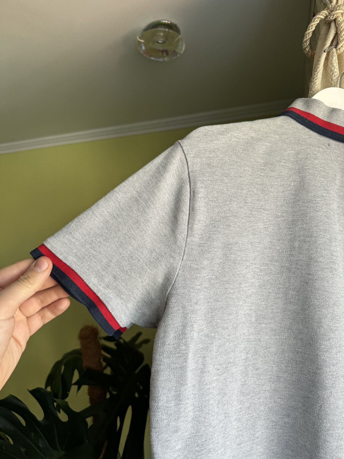 Polo Ralph Lauren Polo Ralph Lauren Grey Shirt Polo Embroidered Size US M / EU 48-50 / 2 - 11 Thumbnail