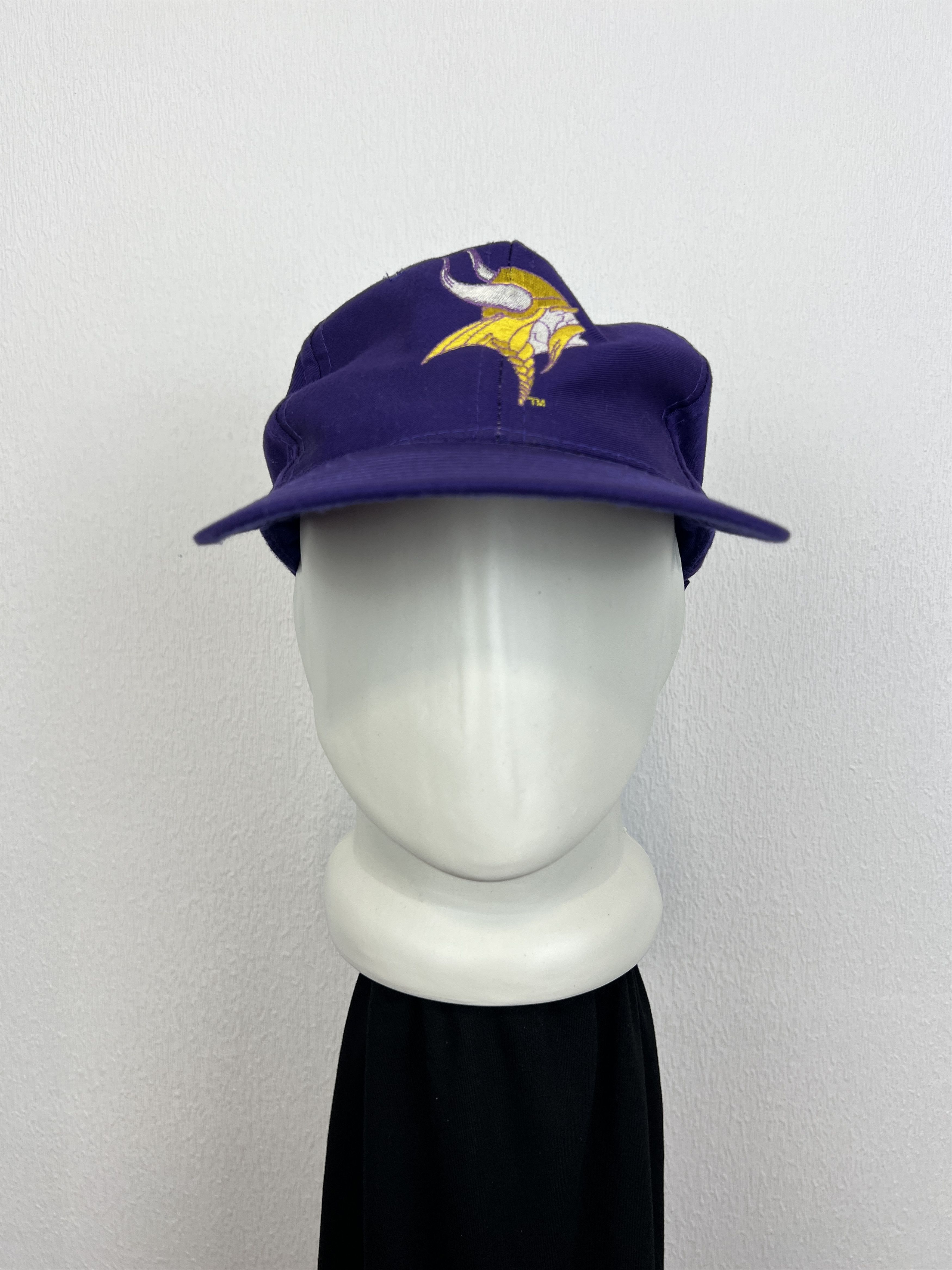 NFL Vintage 90's Minnesota Vikings Hat Cap Snapback NFL Size ONE SIZE - 2 Thumbnail