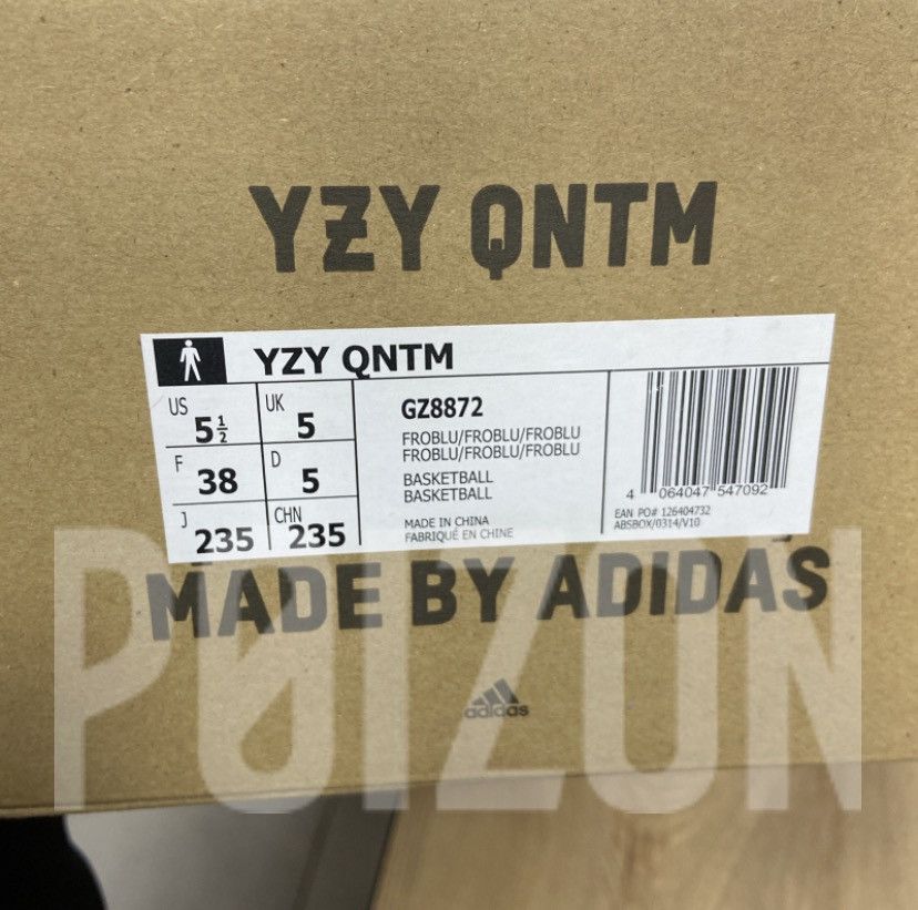 Adidas × Yeezy adidas yeezy qntm frozen blue Size US 5.5 / IT 35.5 - 10 Thumbnail