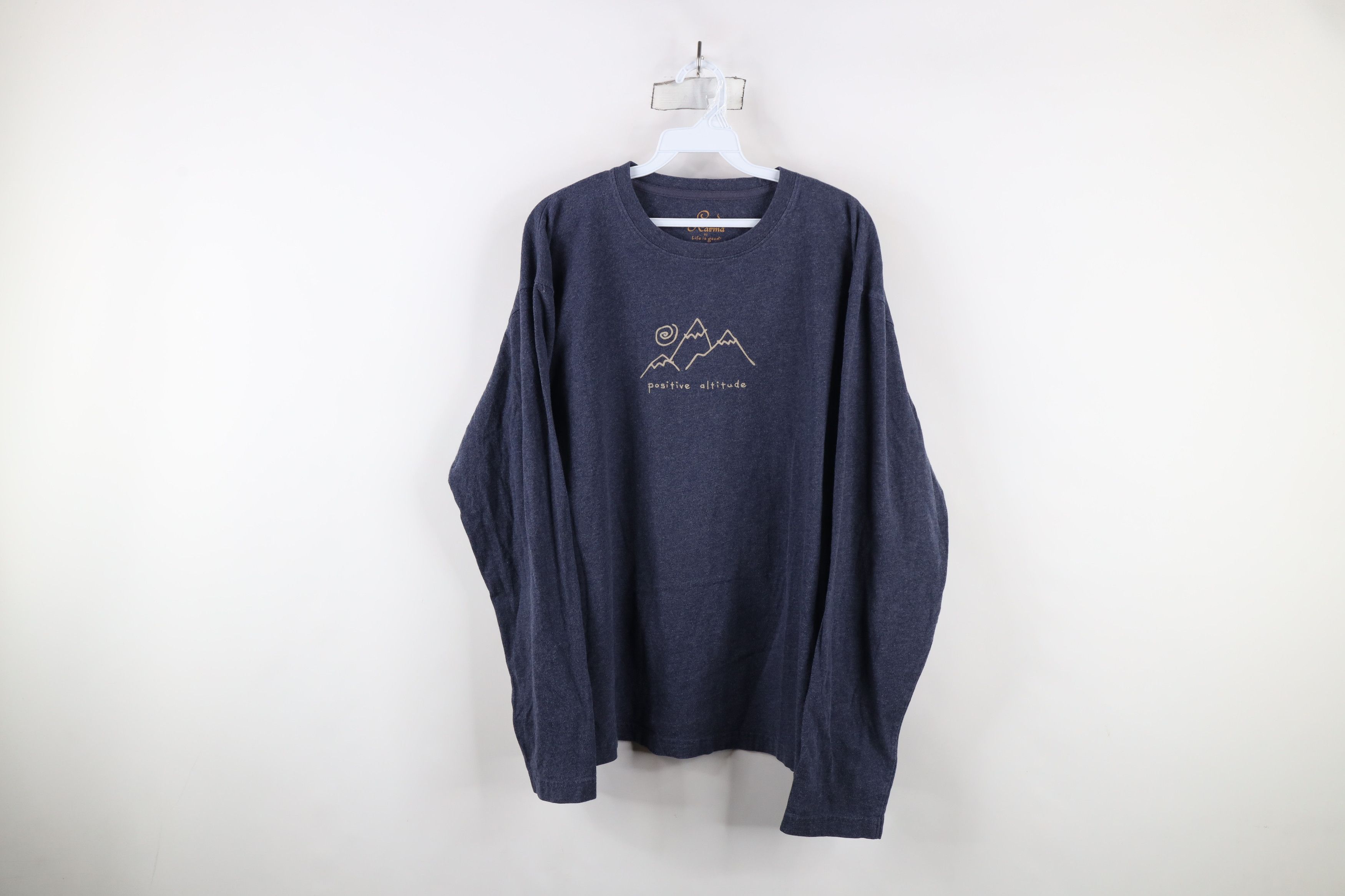 Life is Good × Vintage Good Karma Life Is Good Mountain Long Sleeve T-Shirt Size US L / EU 52-54 / 3 - 1 Thumbnail