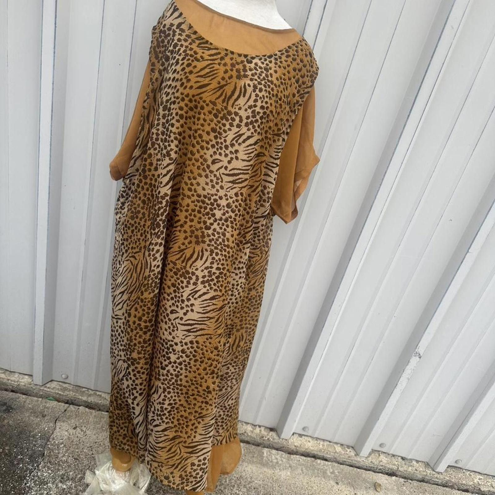 Other vintage animal print dress Size ONE SIZE - 3 Thumbnail