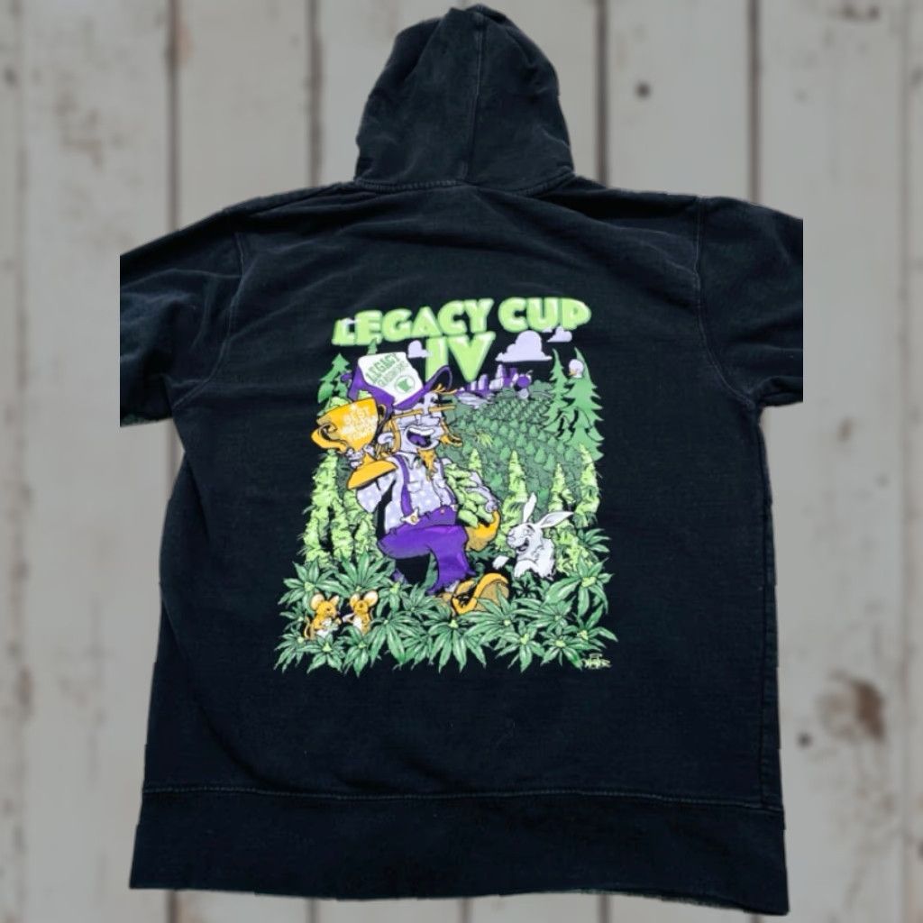 Vintage Legacy Cup IV Hoodie Men's M Black Funny Indie pendants? Size US M / EU 48-50 / 2 - 1 Thumbnail