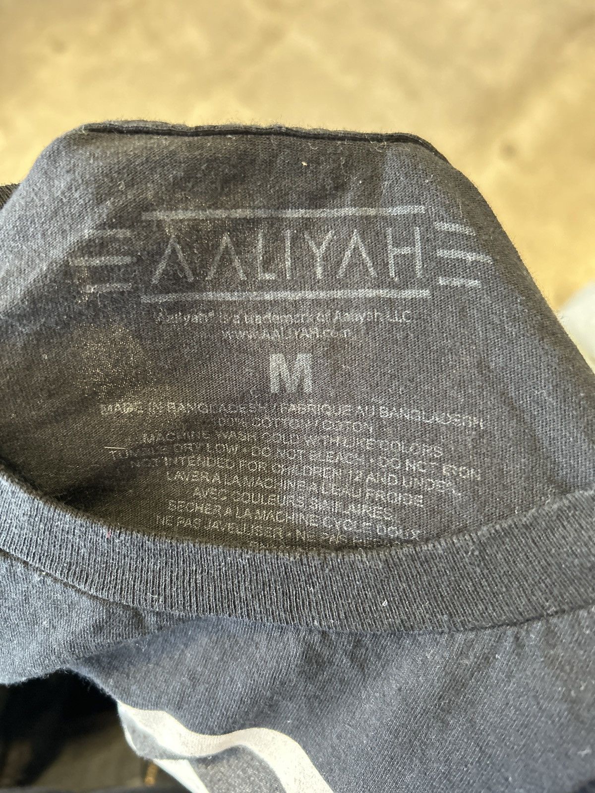 Designer Vintage Aliyah Portrait tee Size US M / EU 48-50 / 2 - 2 Thumbnail