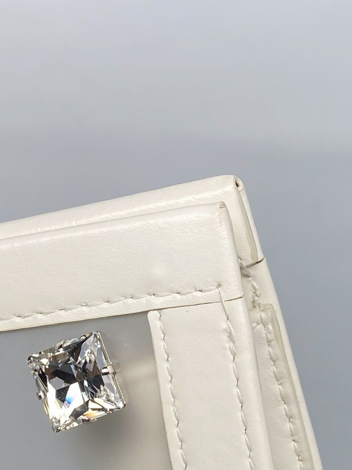 Alexander McQueen Alexander McQueen Four-Ring Knuckle Clasp Crystal clutch Size ONE SIZE - 8 Thumbnail