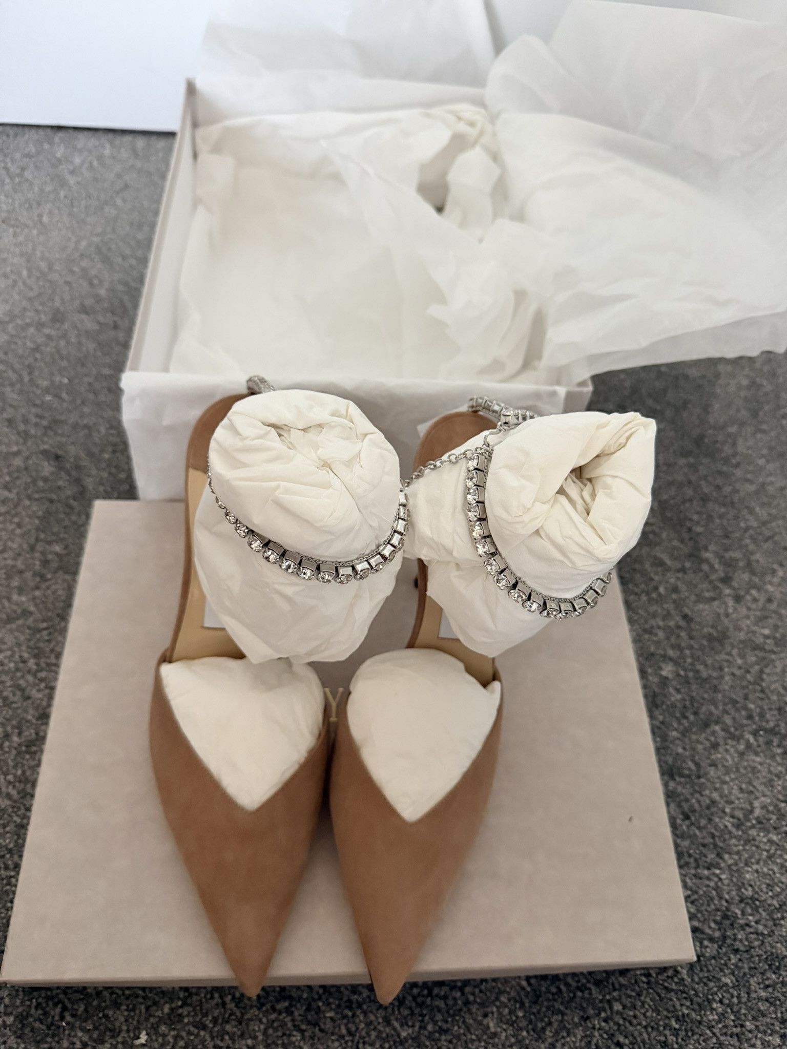 Jimmy Choo Jimmy Choo Saeda 39 EU Ballet Pink Size US 9 / IT 39 - 3 Thumbnail